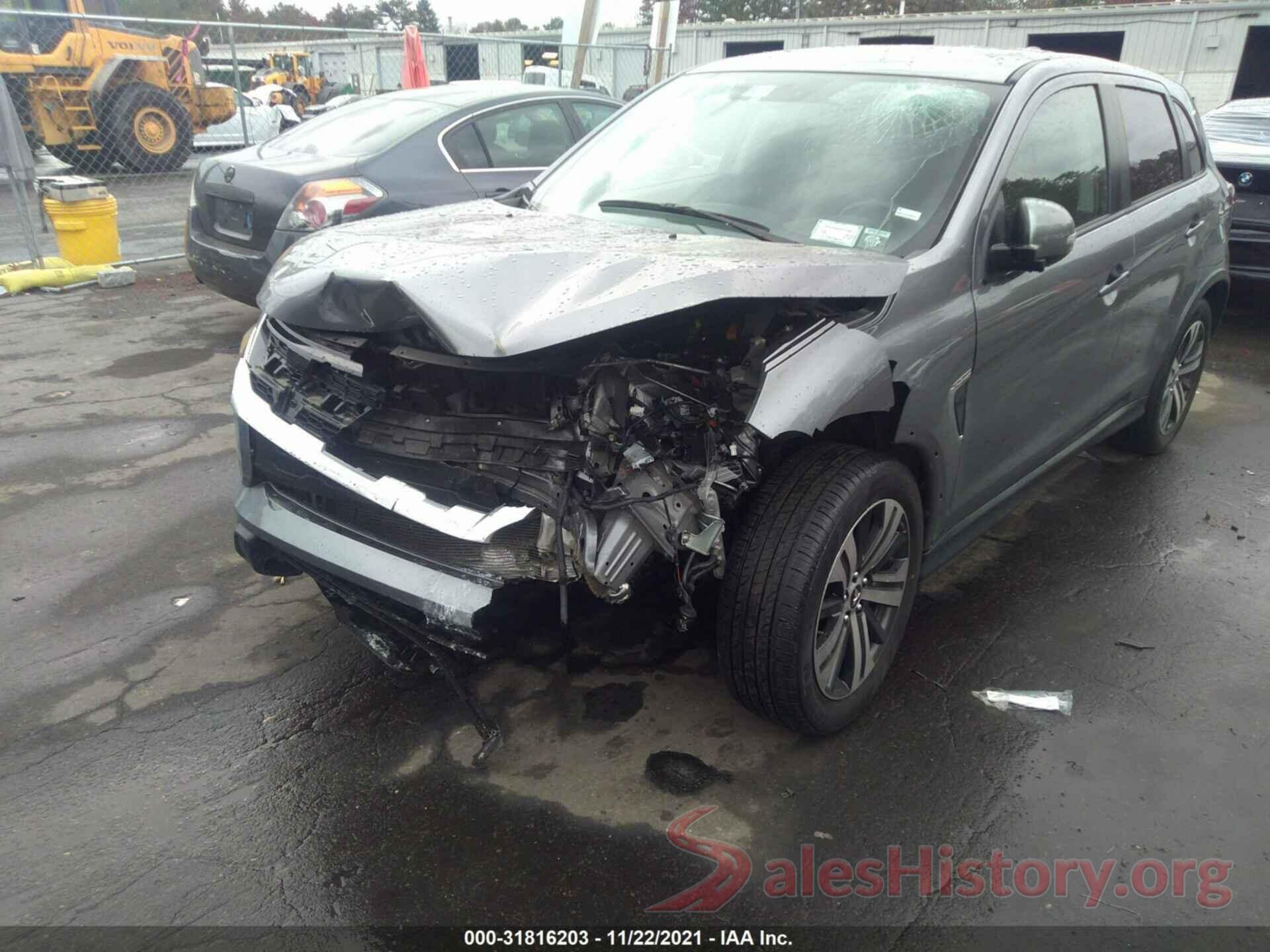 JA4AR3AU3LU028864 2020 MITSUBISHI OUTLANDER SPORT