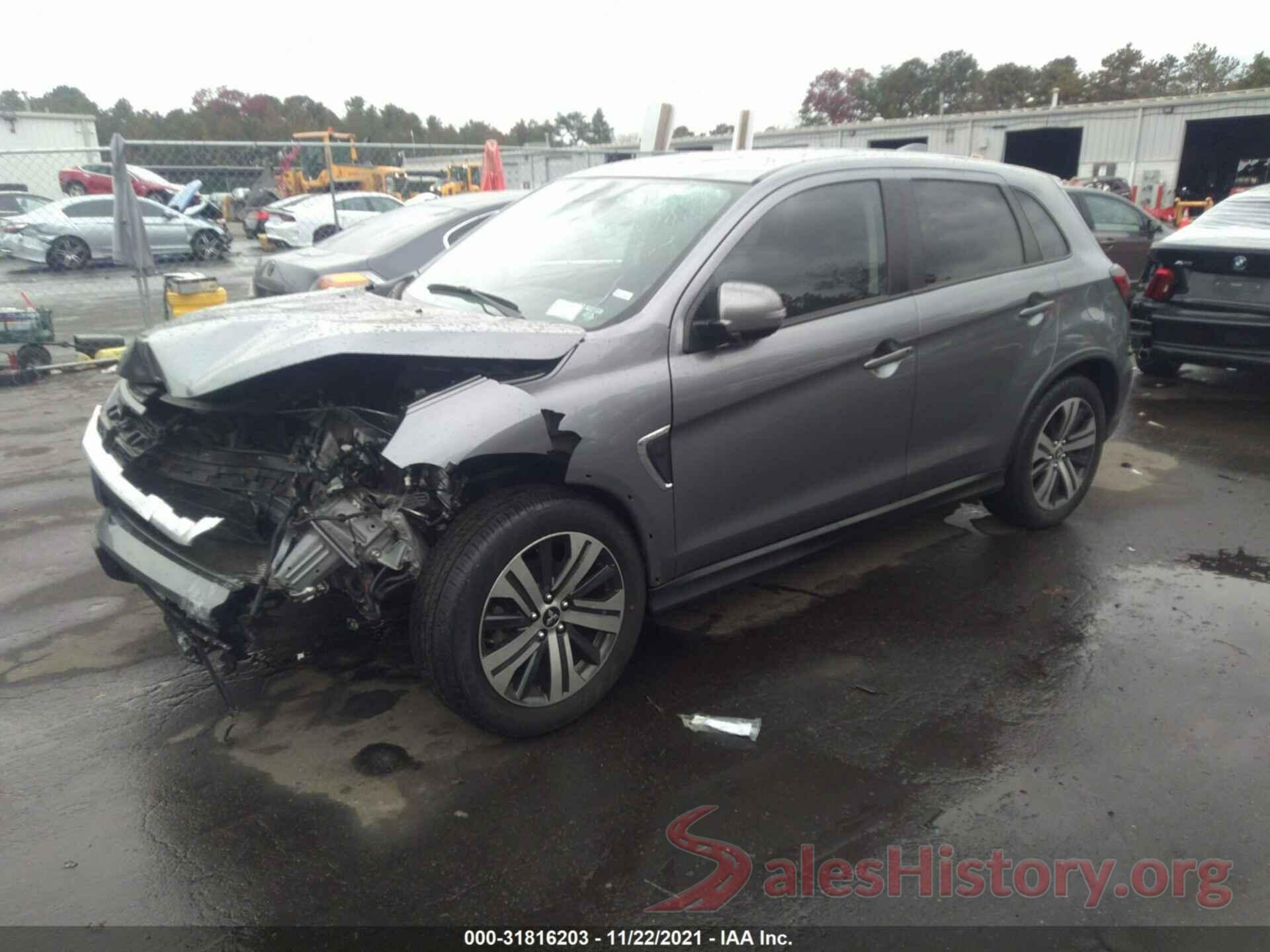 JA4AR3AU3LU028864 2020 MITSUBISHI OUTLANDER SPORT