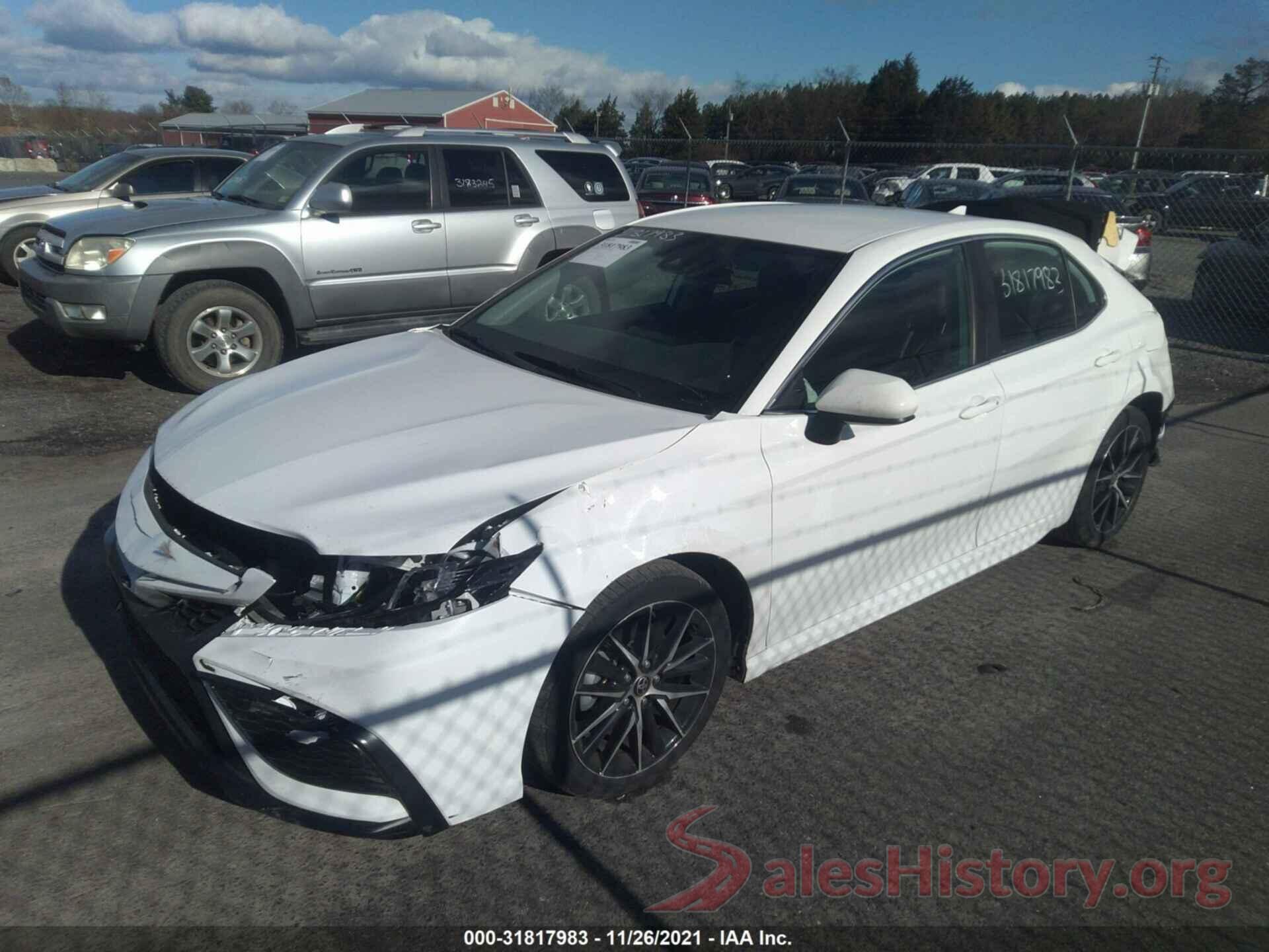 4T1G11AK3MU408357 2021 TOYOTA CAMRY