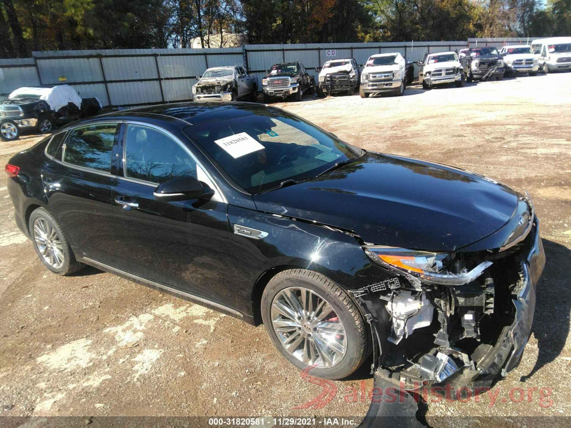 5XXGV4L27JG233927 2018 KIA OPTIMA