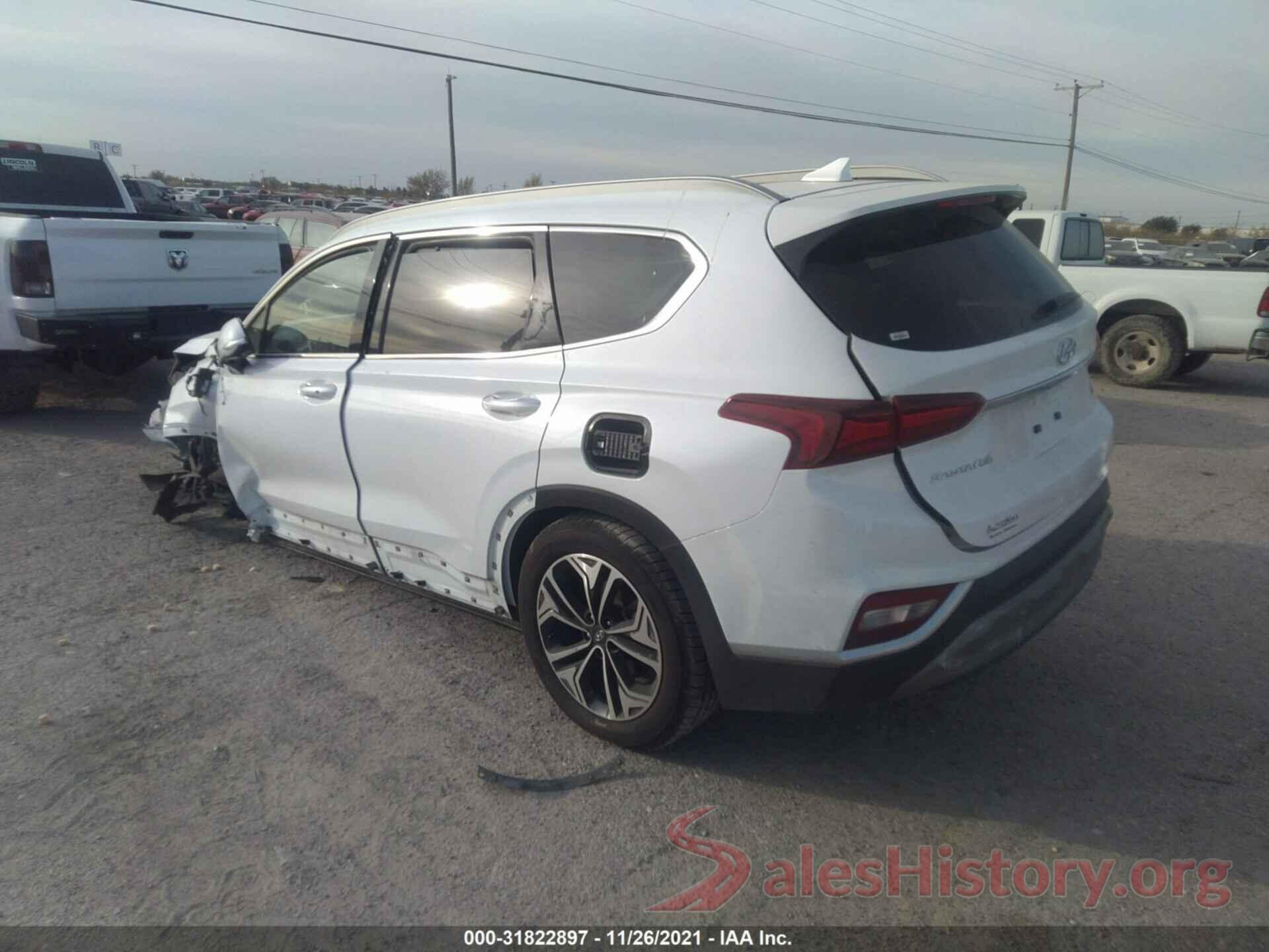 5NMS53AA7KH026889 2019 HYUNDAI SANTA FE