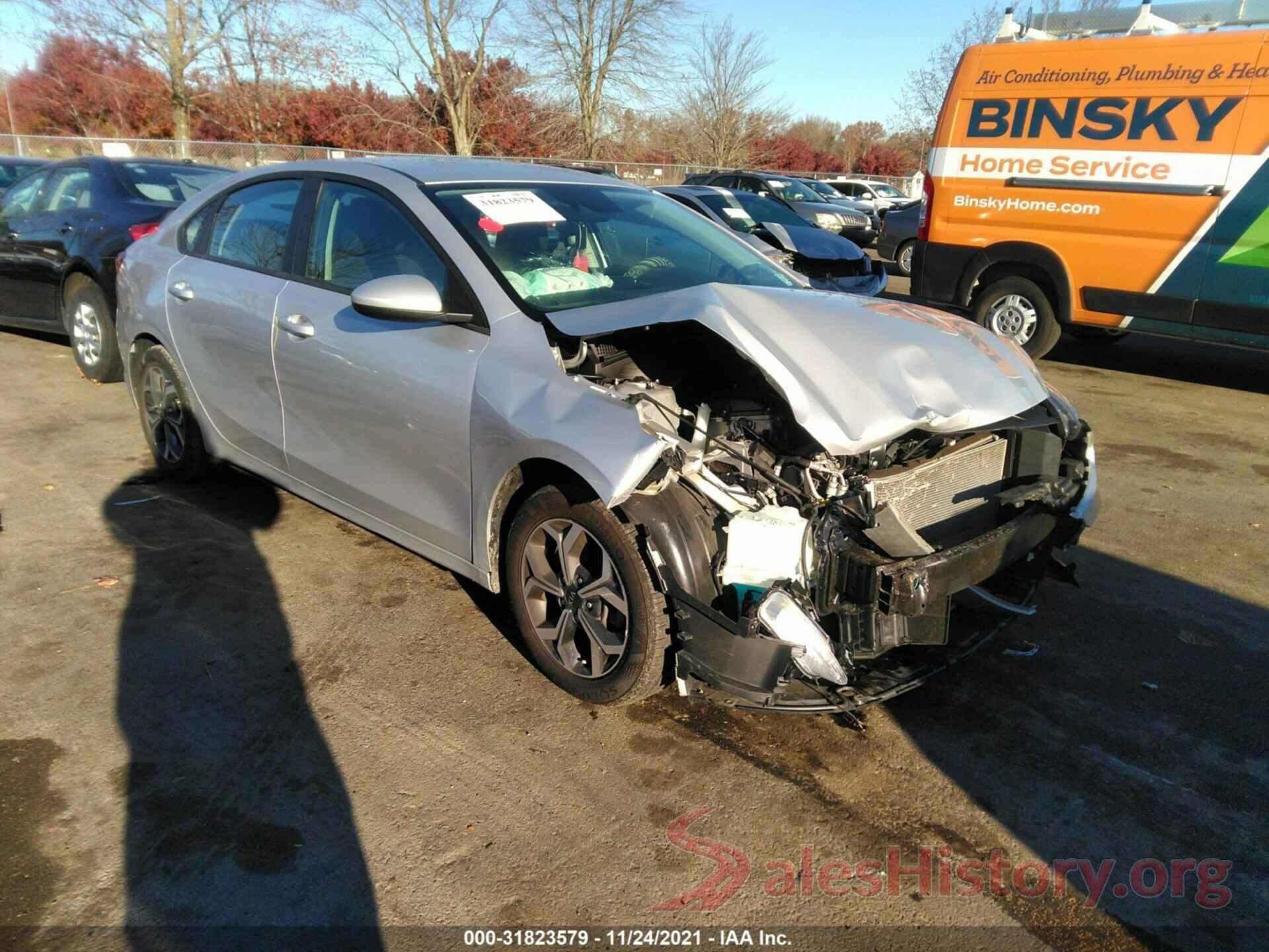 3KPF24AD2KE022220 2019 KIA FORTE