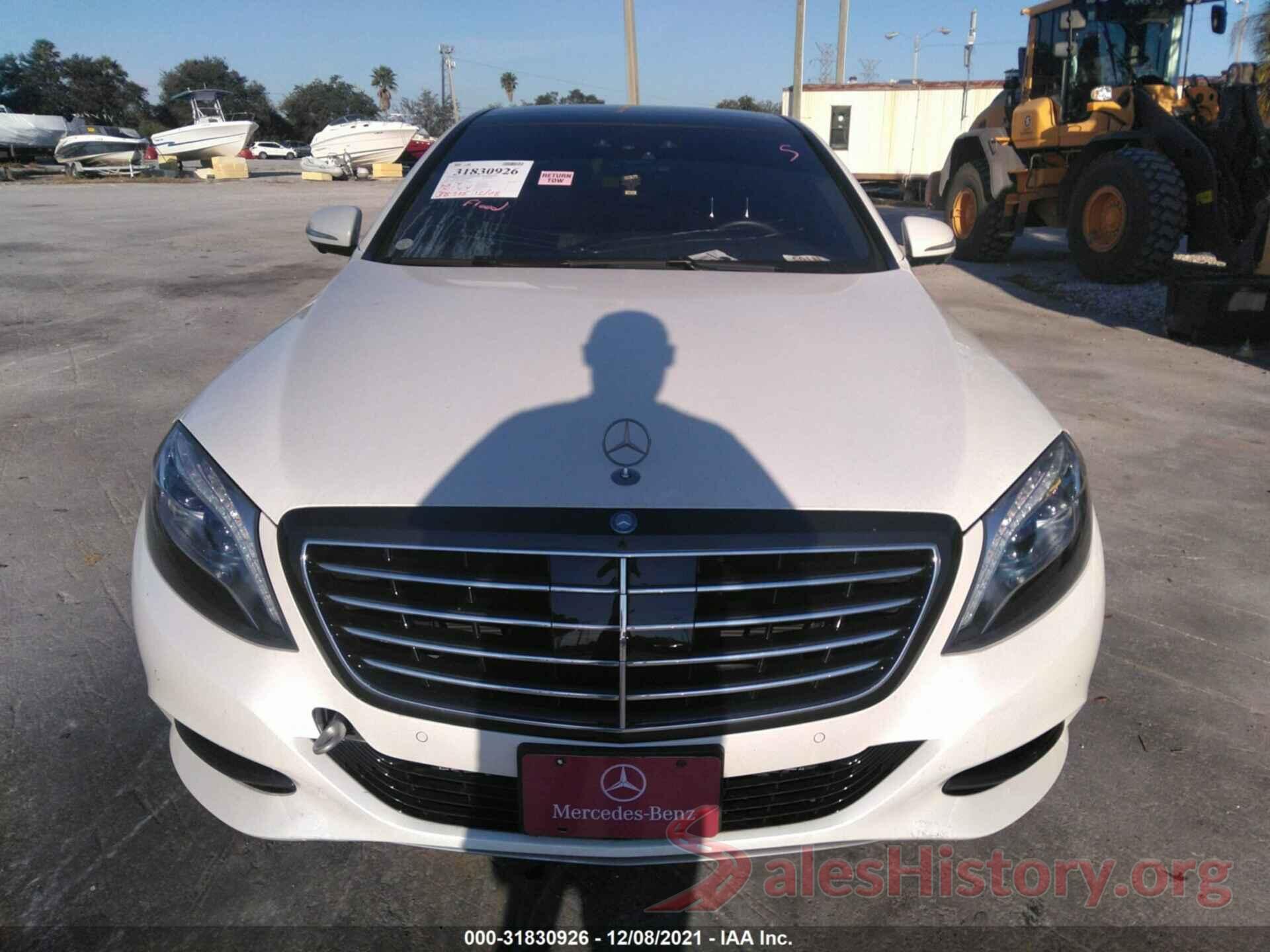 WDDUG6DBXHA316643 2017 MERCEDES-BENZ S-CLASS