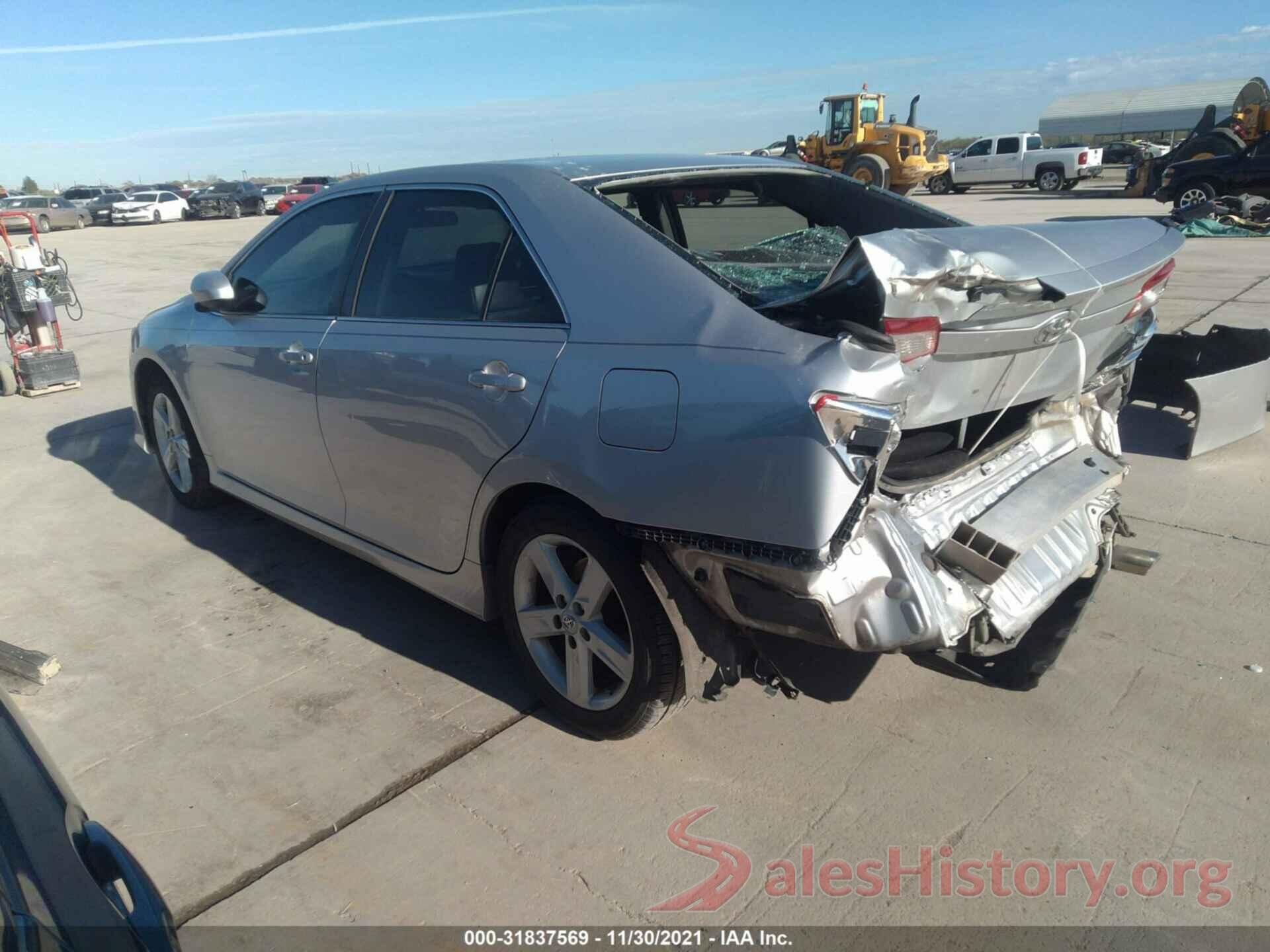 4T1BF1FK0CU603139 2012 TOYOTA CAMRY