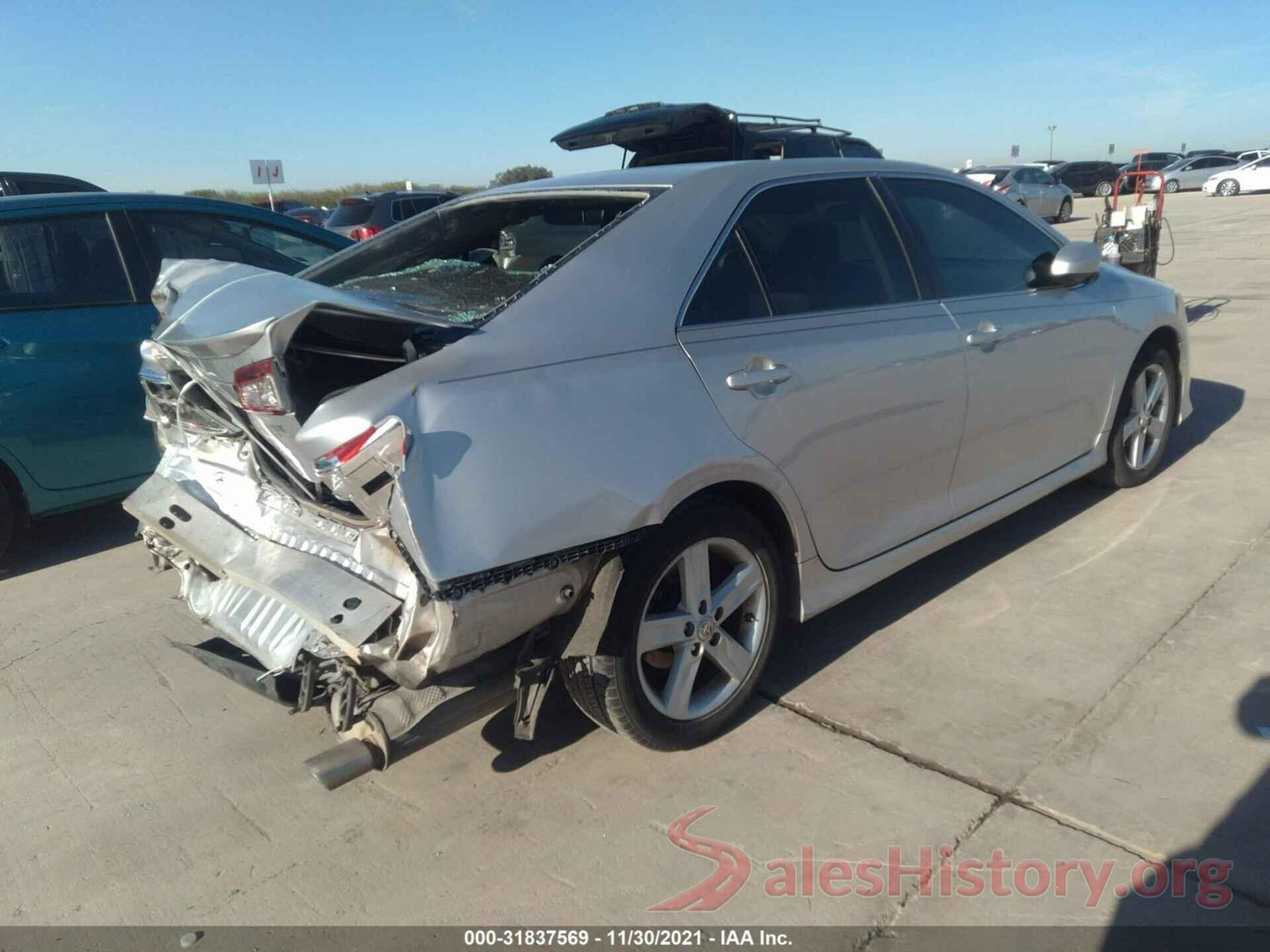 4T1BF1FK0CU603139 2012 TOYOTA CAMRY