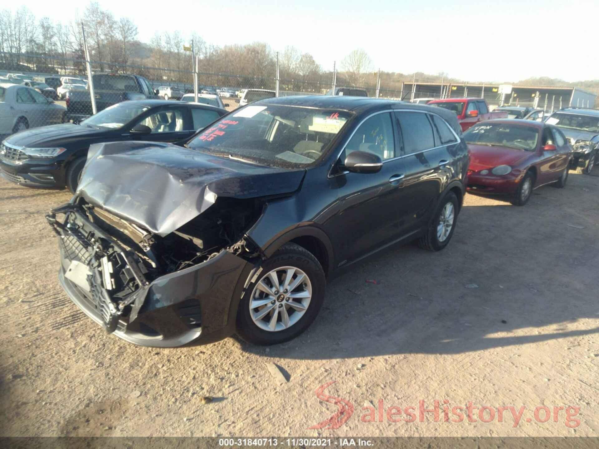 5XYPGDA53KG487459 2019 KIA SORENTO