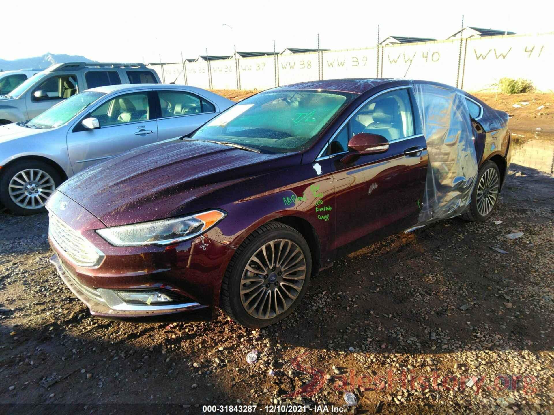 3FA6P0HD0HR404608 2017 FORD FUSION