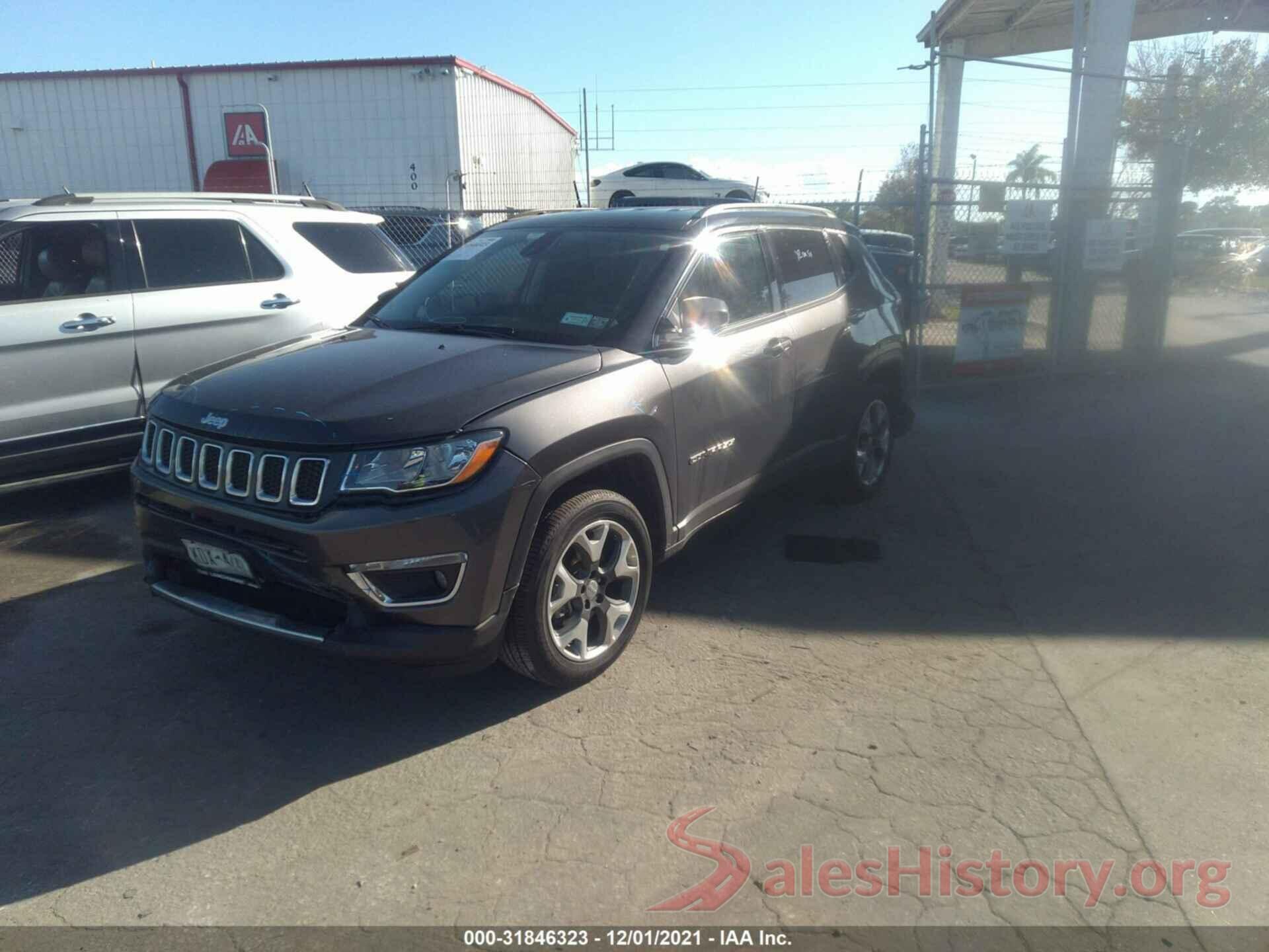 3C4NJDCB6LT239289 2020 JEEP COMPASS