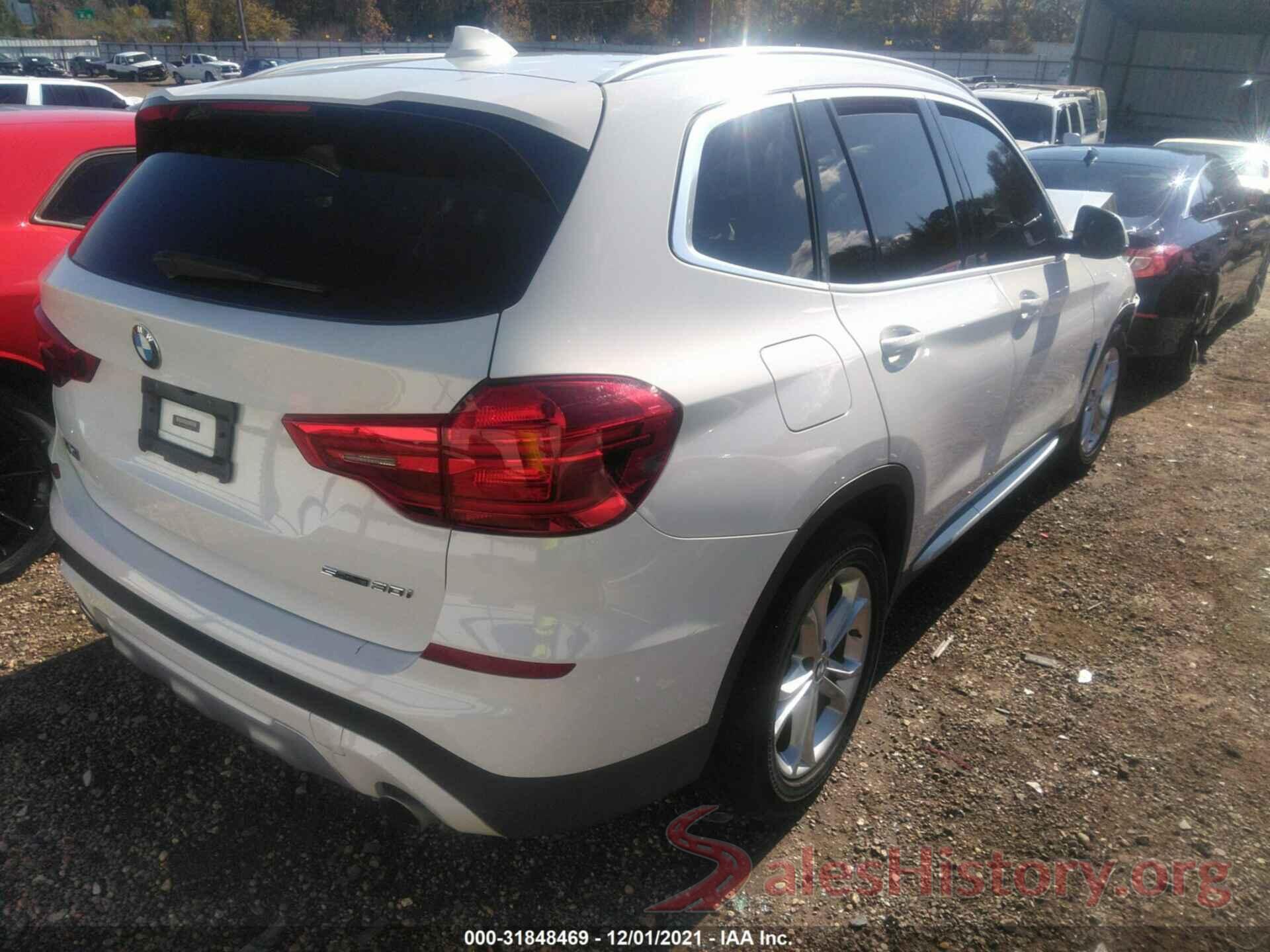 5UXTR7C5XKLE97001 2019 BMW X3