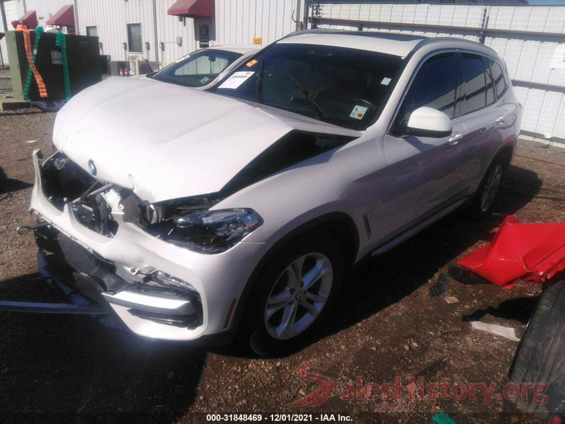 5UXTR7C5XKLE97001 2019 BMW X3