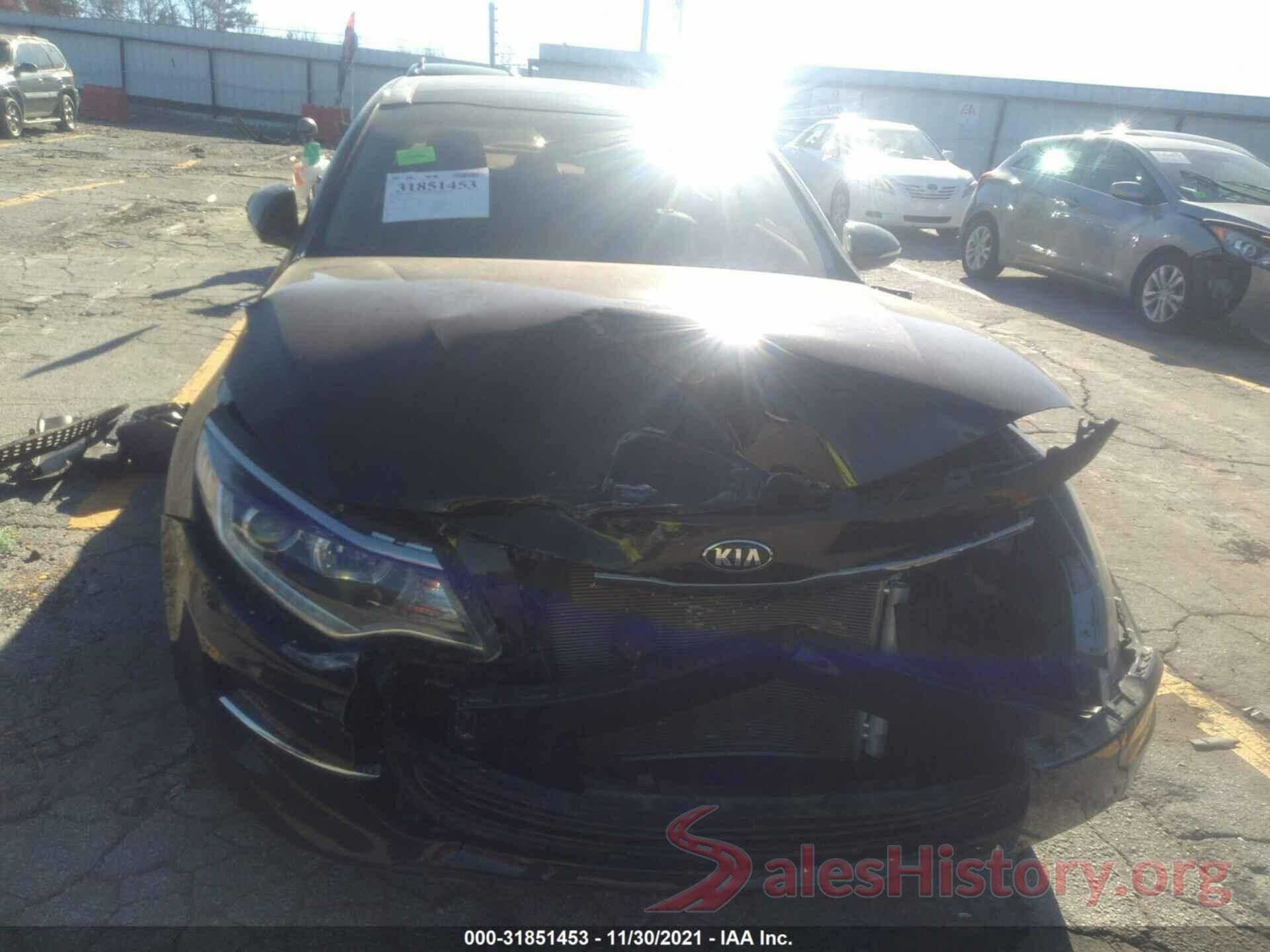 5XXGU4L32JG261002 2018 KIA OPTIMA