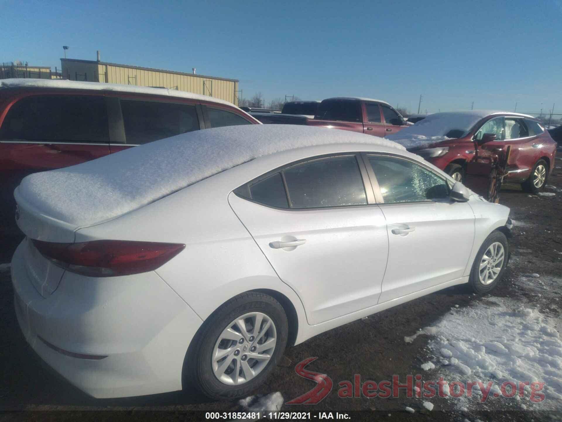 5NPD74LF2JH325483 2018 HYUNDAI ELANTRA