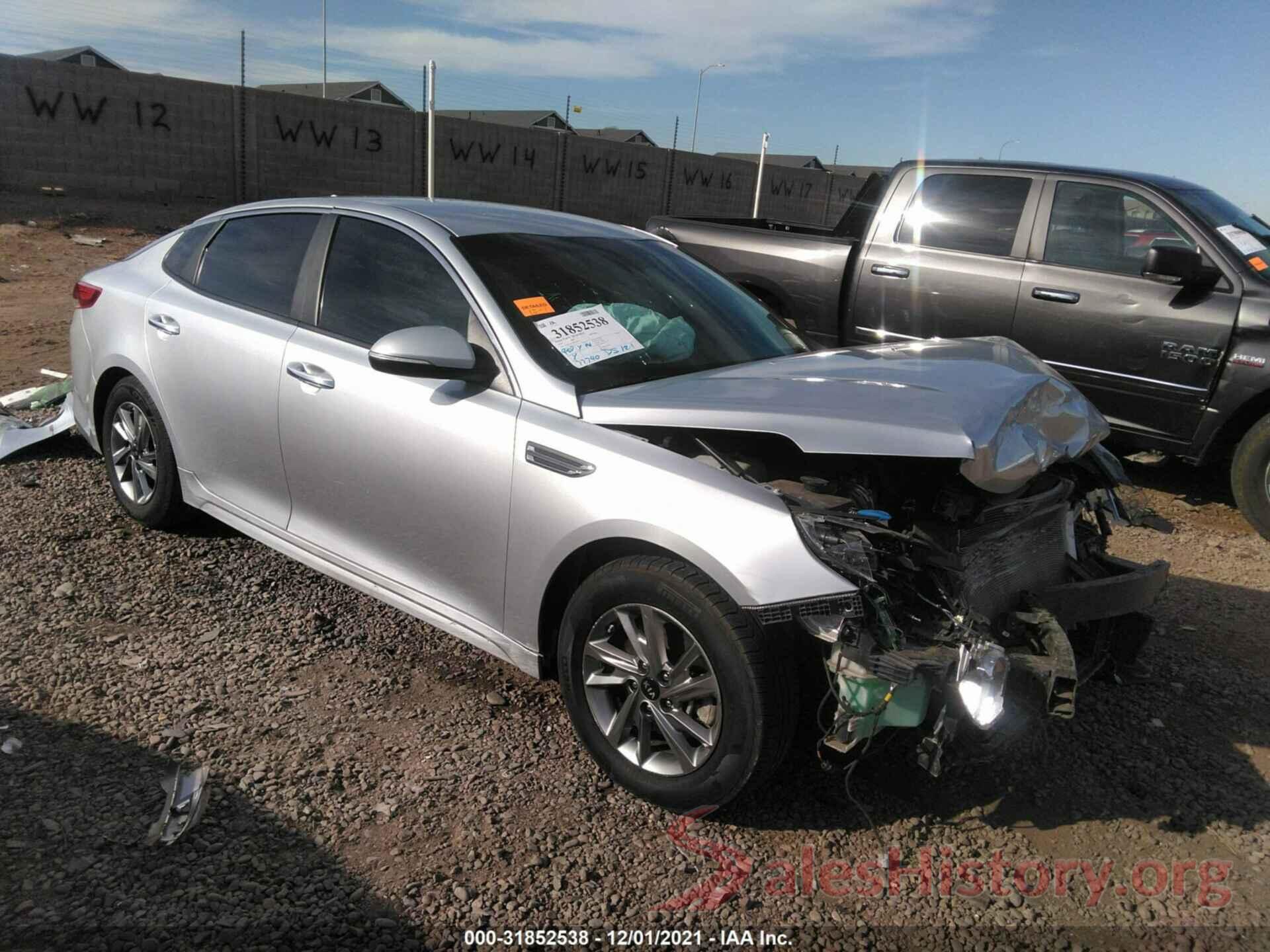 5XXGT4L39KG282952 2019 KIA OPTIMA