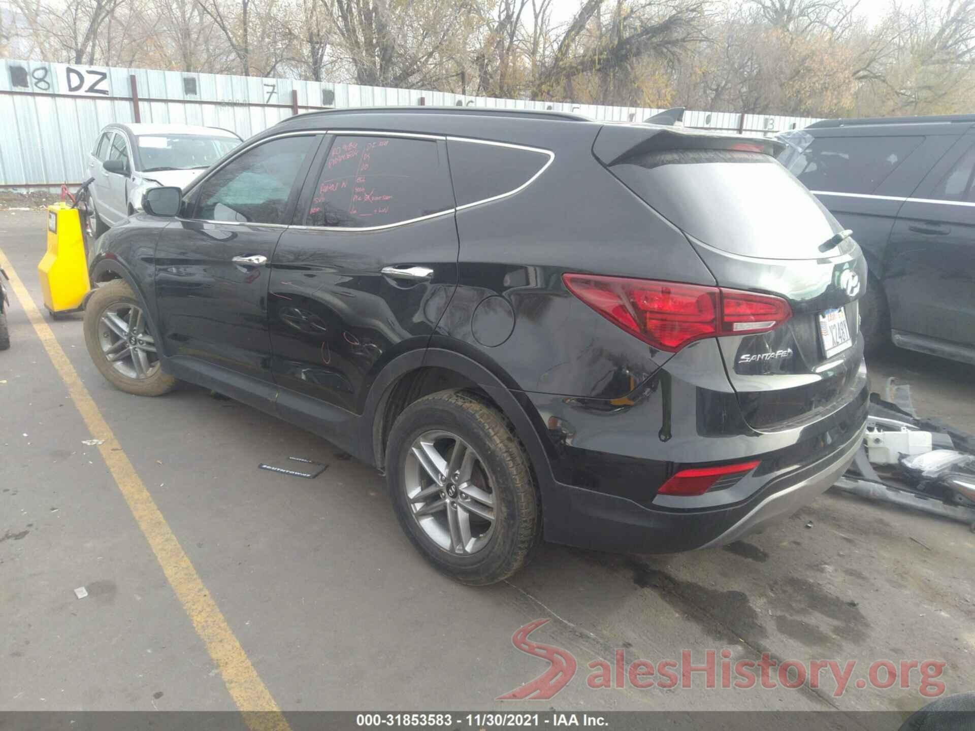 5NMZUDLB6HH052289 2017 HYUNDAI SANTA FE SPORT