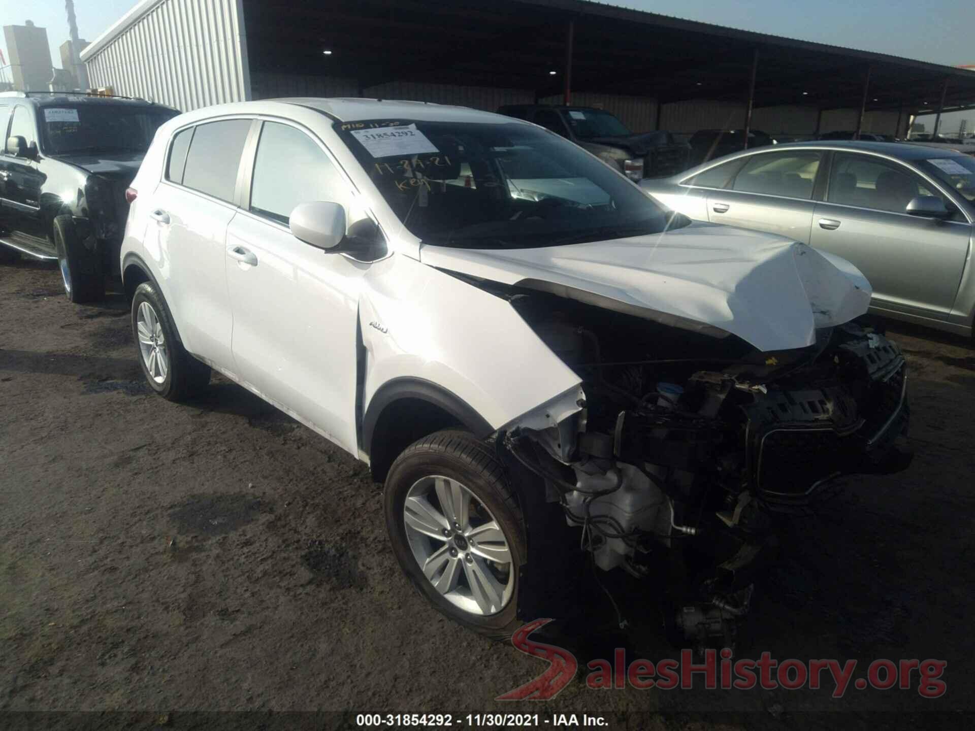 KNDPMCAC3H7070897 2017 KIA SPORTAGE