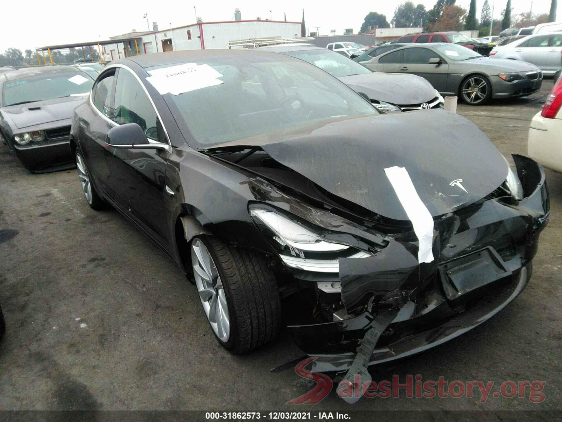 5YJ3E1EBXJF067299 2018 TESLA MODEL 3