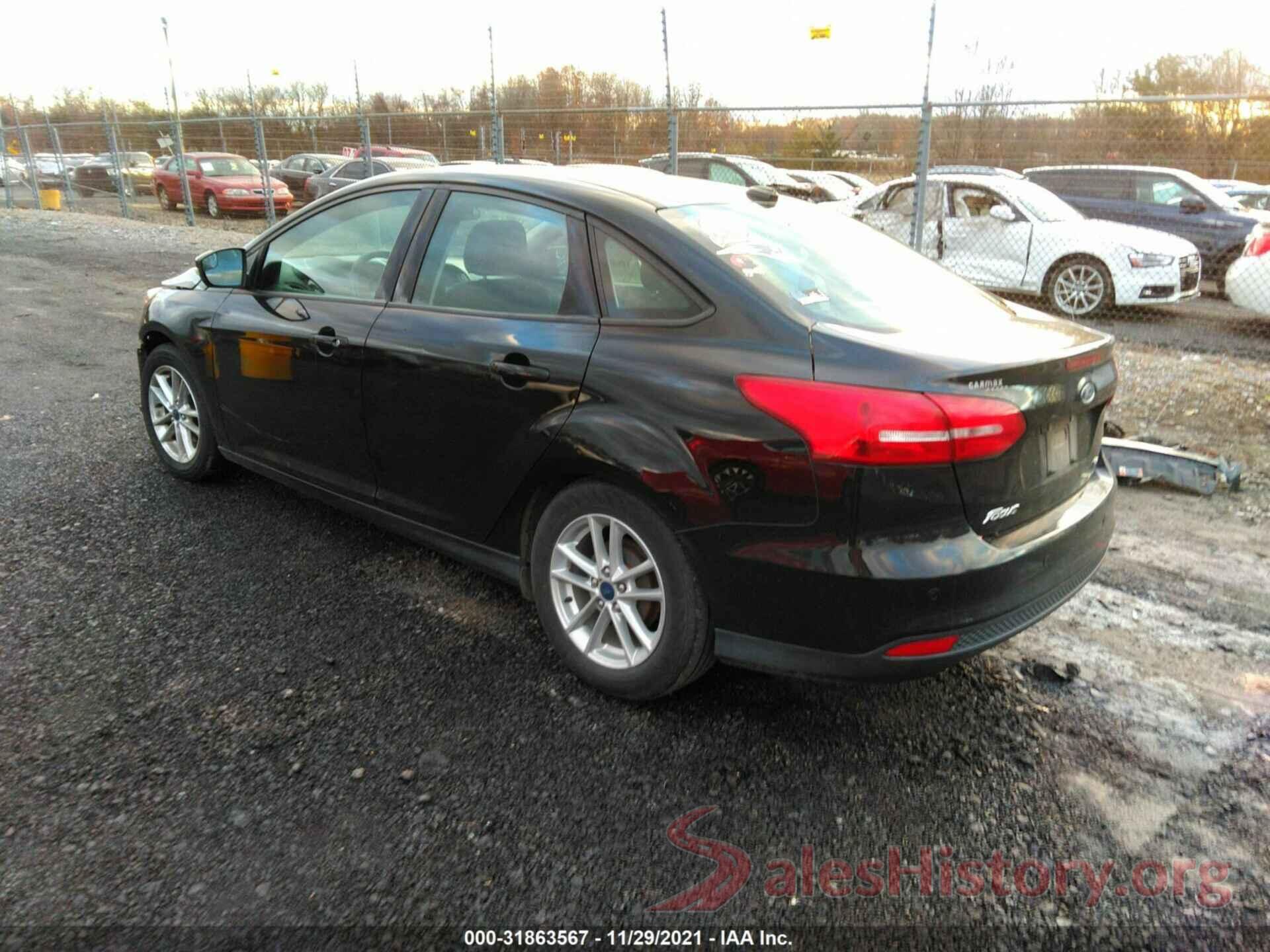 1FADP3F22GL304016 2016 FORD FOCUS