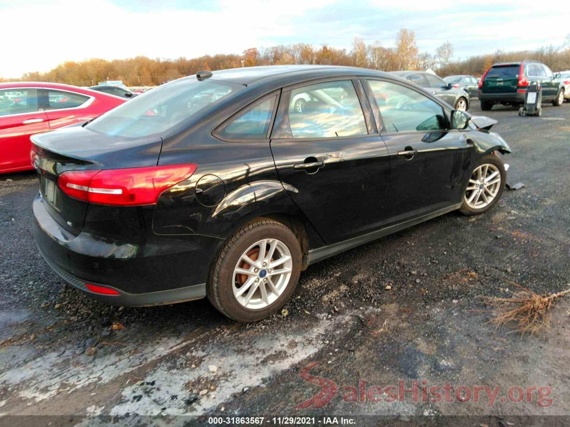 1FADP3F22GL304016 2016 FORD FOCUS