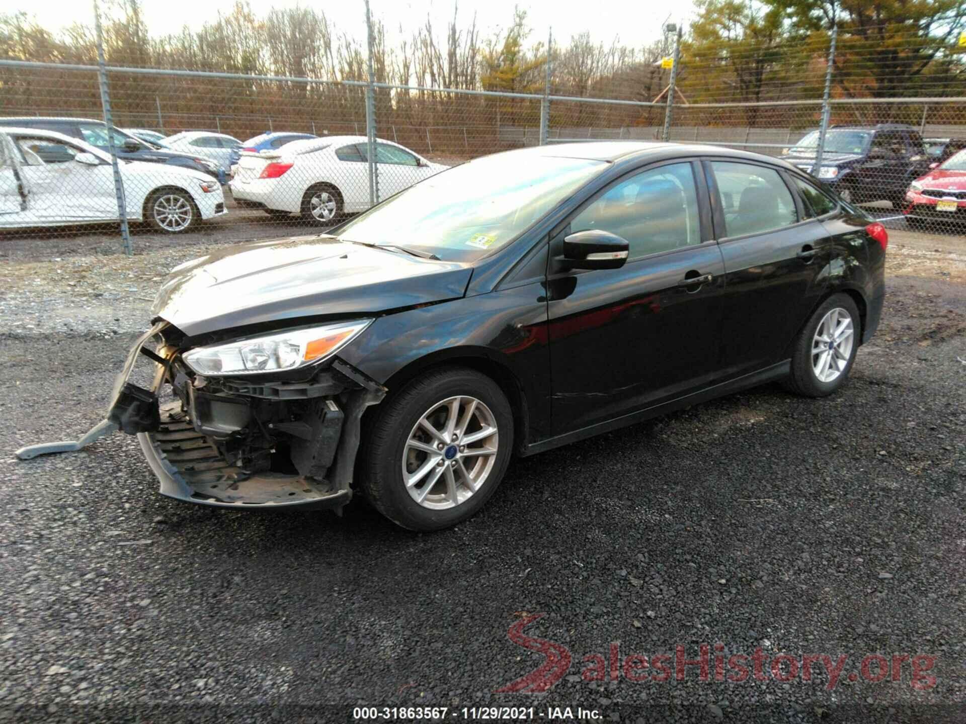 1FADP3F22GL304016 2016 FORD FOCUS