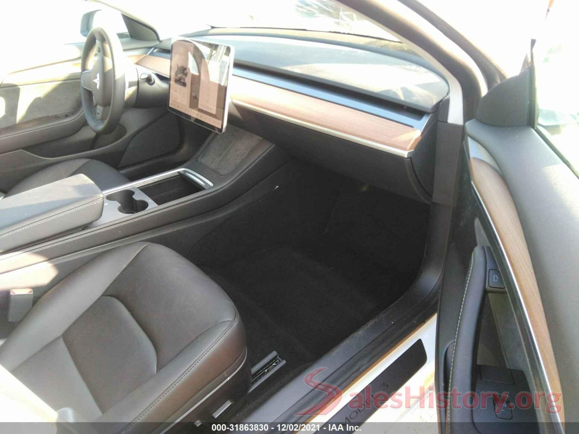 5YJ3E1EA1MF057966 2021 TESLA MODEL 3