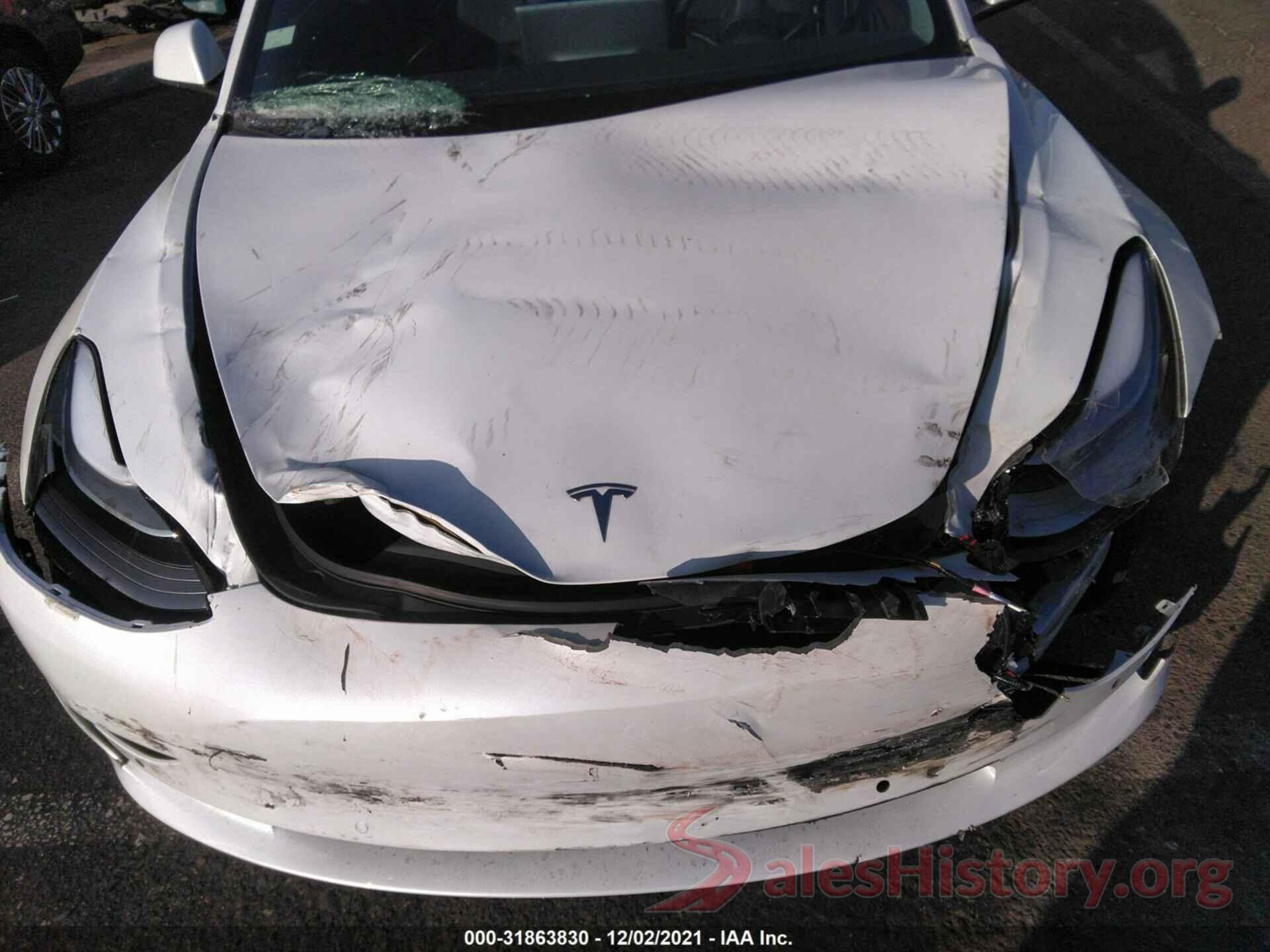 5YJ3E1EA1MF057966 2021 TESLA MODEL 3