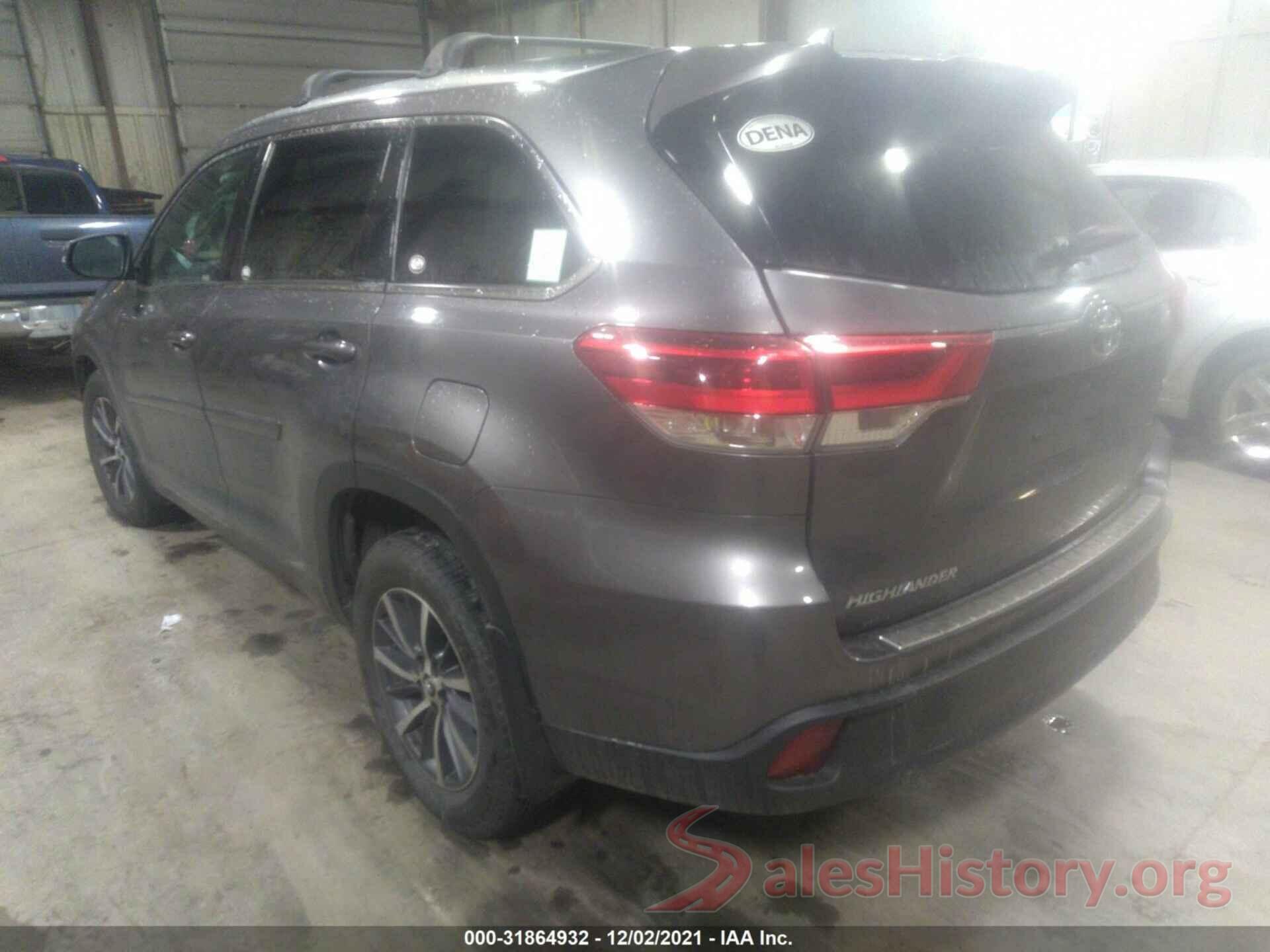 5TDJZRFH0JS900455 2018 TOYOTA HIGHLANDER