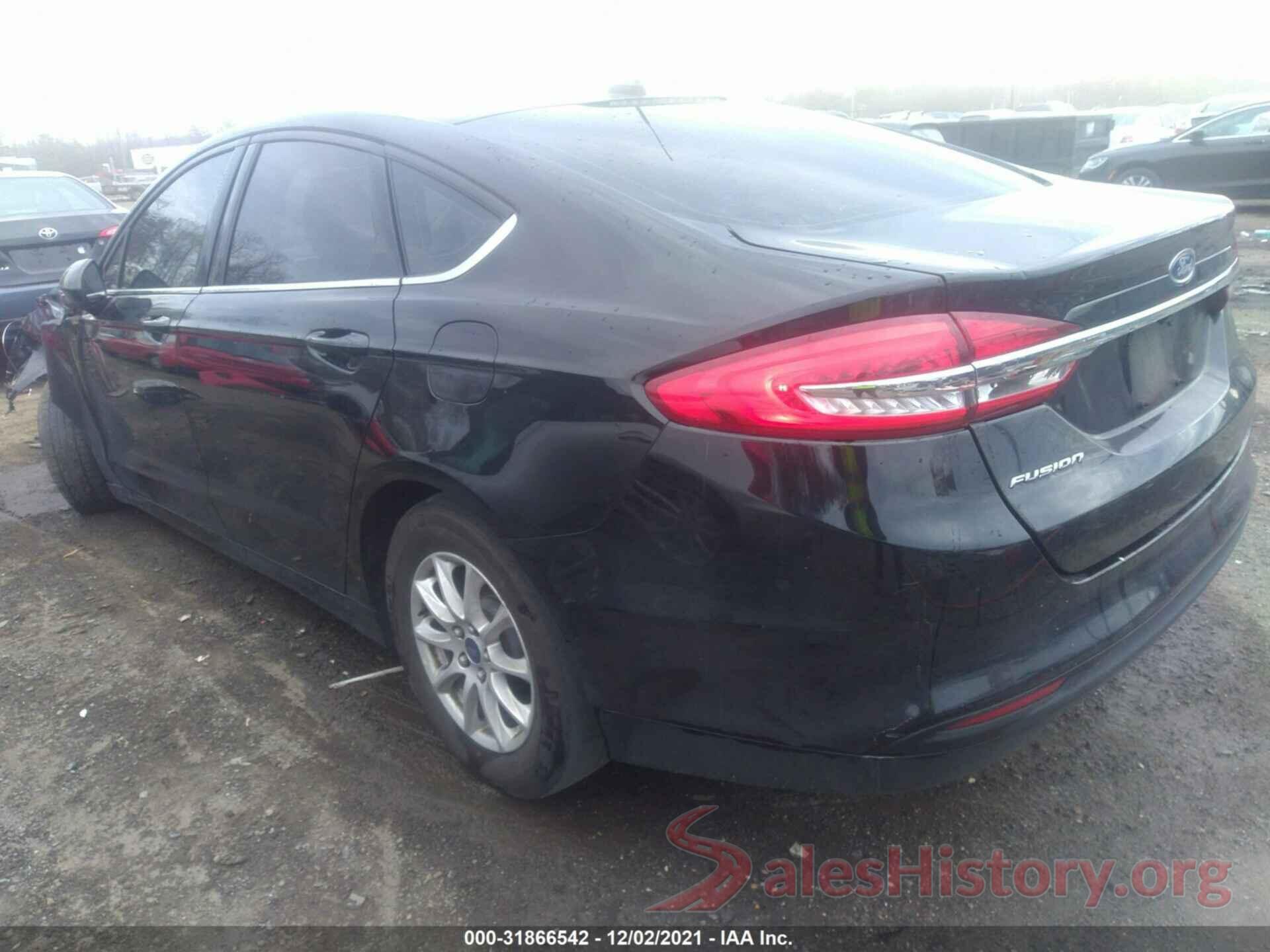 3FA6P0G72HR159189 2017 FORD FUSION