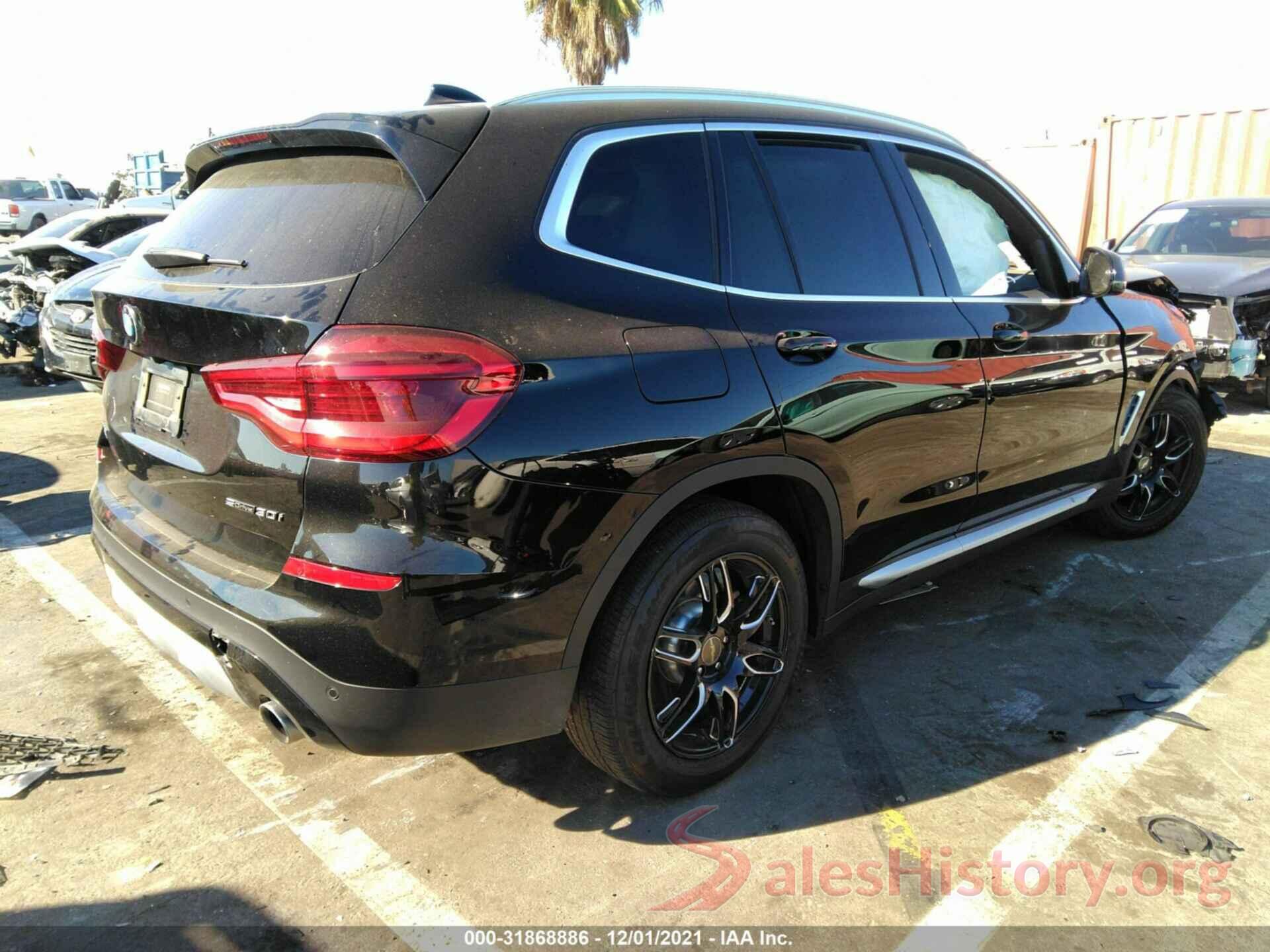 5UXTY3C00LLU72848 2020 BMW X3