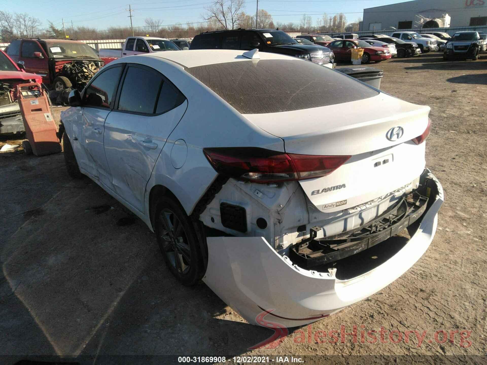 5NPD84LF3HH096061 2017 HYUNDAI ELANTRA