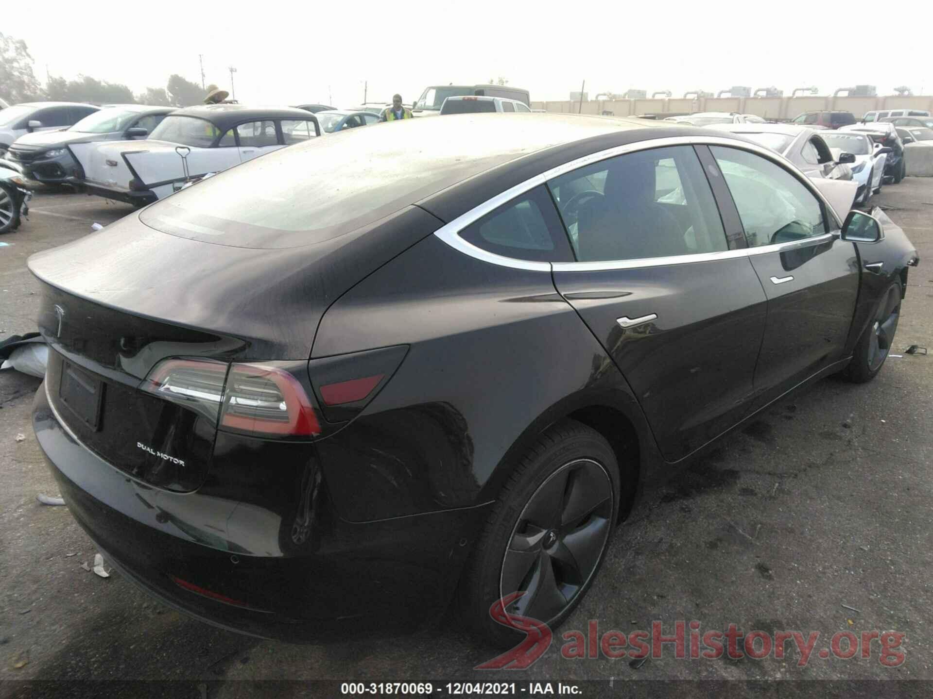 5YJ3E1EB9LF649445 2020 TESLA MODEL 3