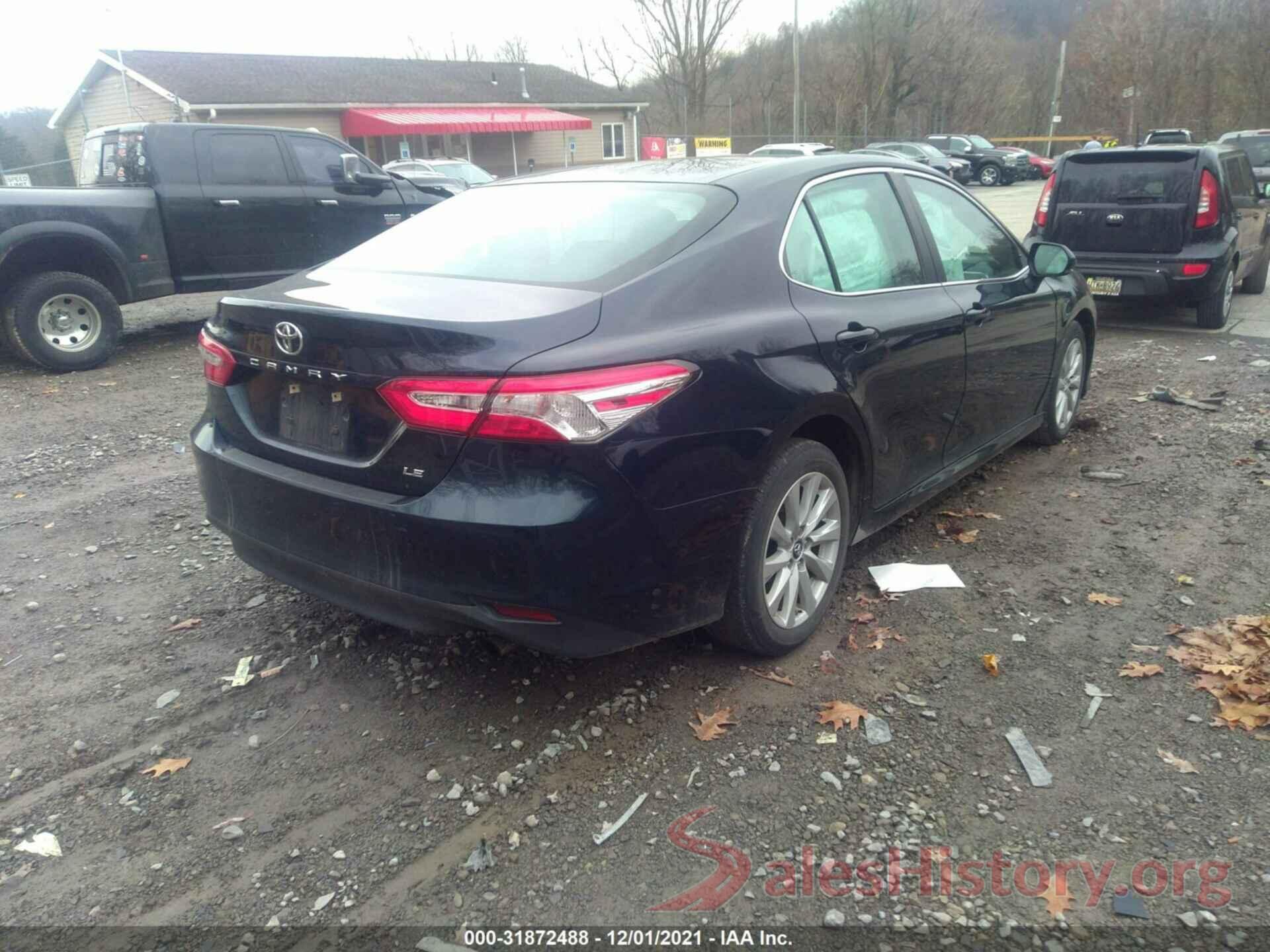 4T1B11HK8JU654364 2018 TOYOTA CAMRY