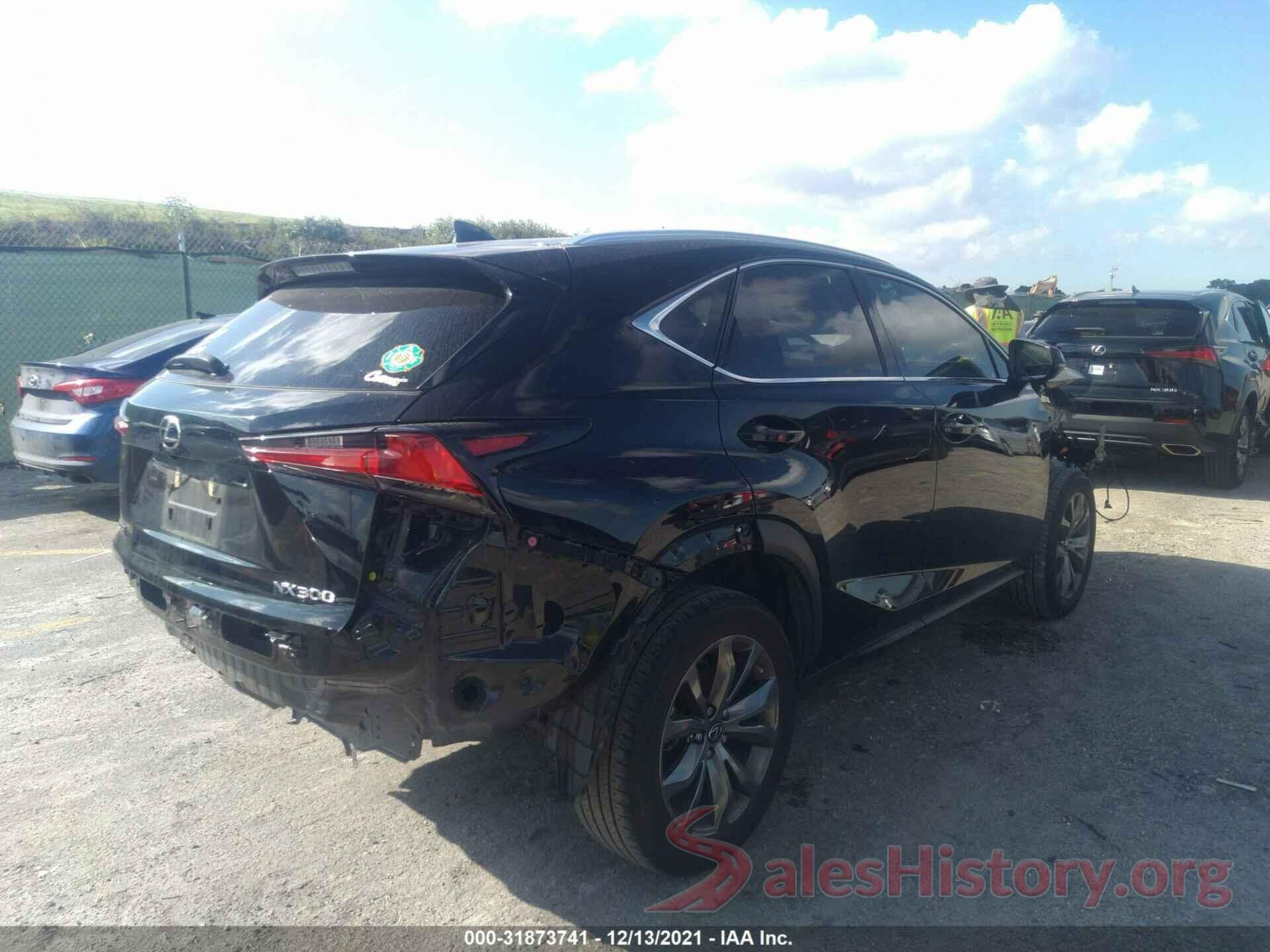 JTJJARBZ6L2169933 2020 LEXUS NX