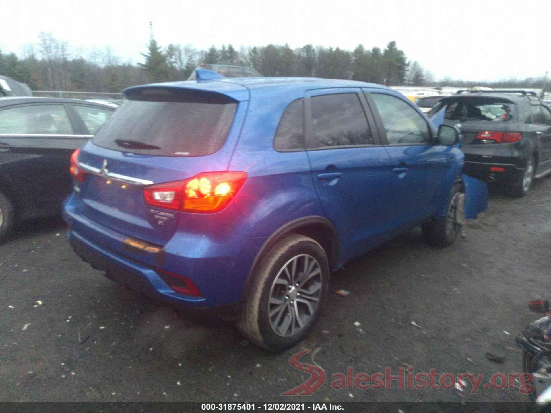 JA4AR3AWXJU000929 2018 MITSUBISHI OUTLANDER SPORT