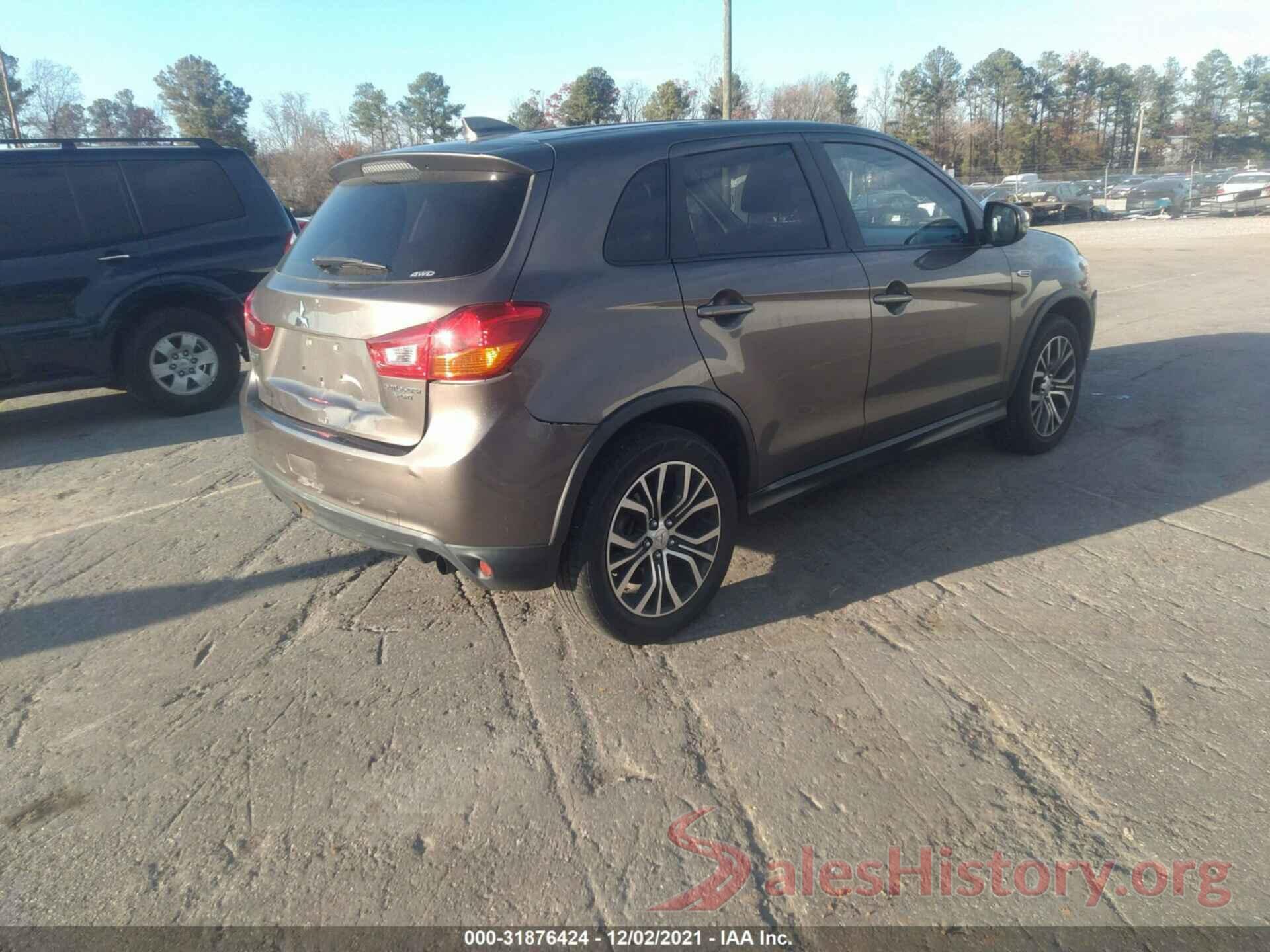 JA4AR3AU8HZ059067 2017 MITSUBISHI OUTLANDER SPORT