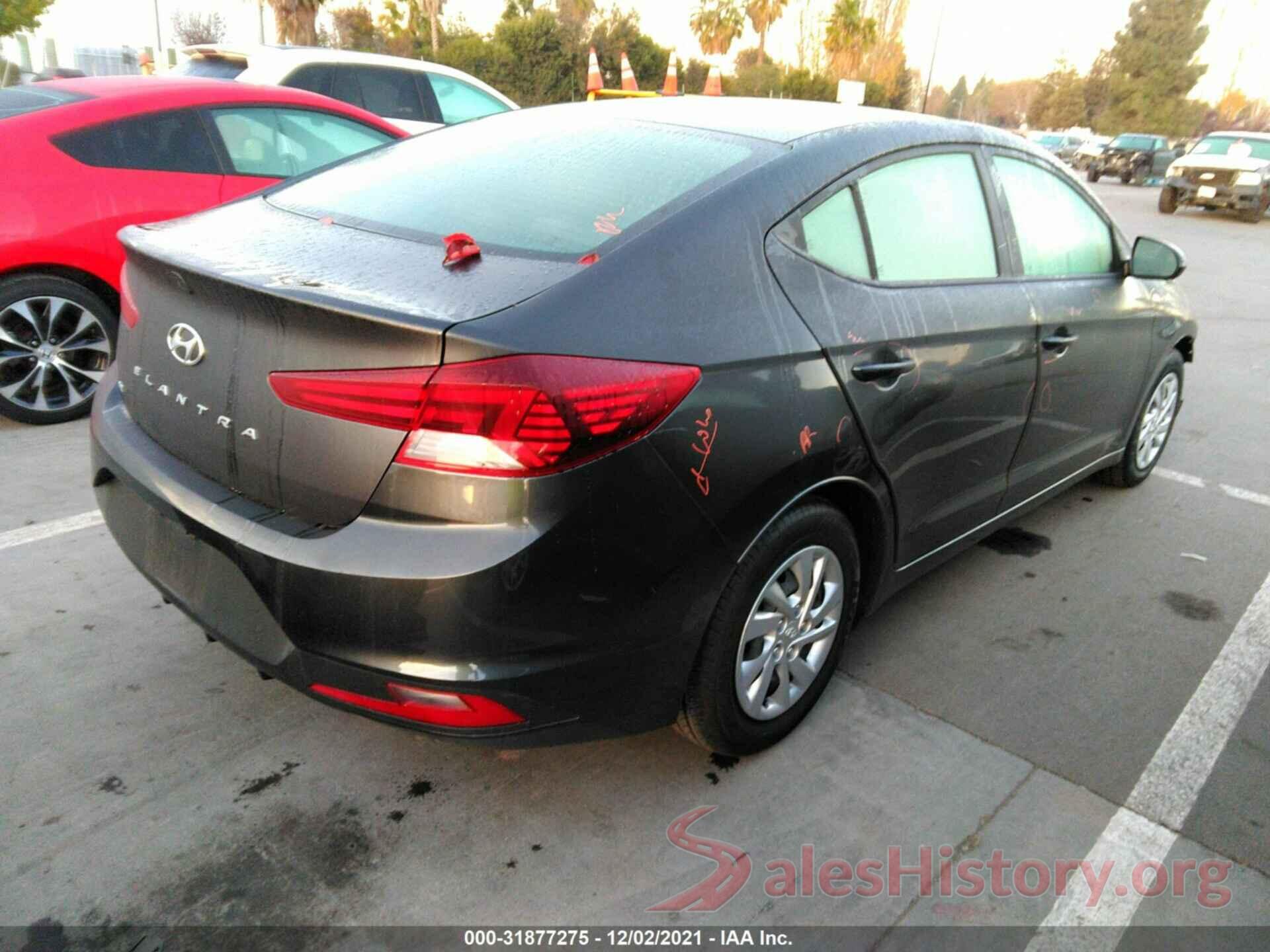 5NPD74LF6LH603398 2020 HYUNDAI ELANTRA