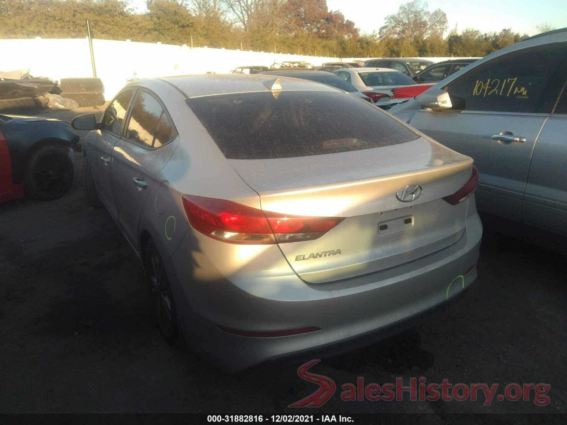 5NPD84LF9HH210189 2017 HYUNDAI ELANTRA