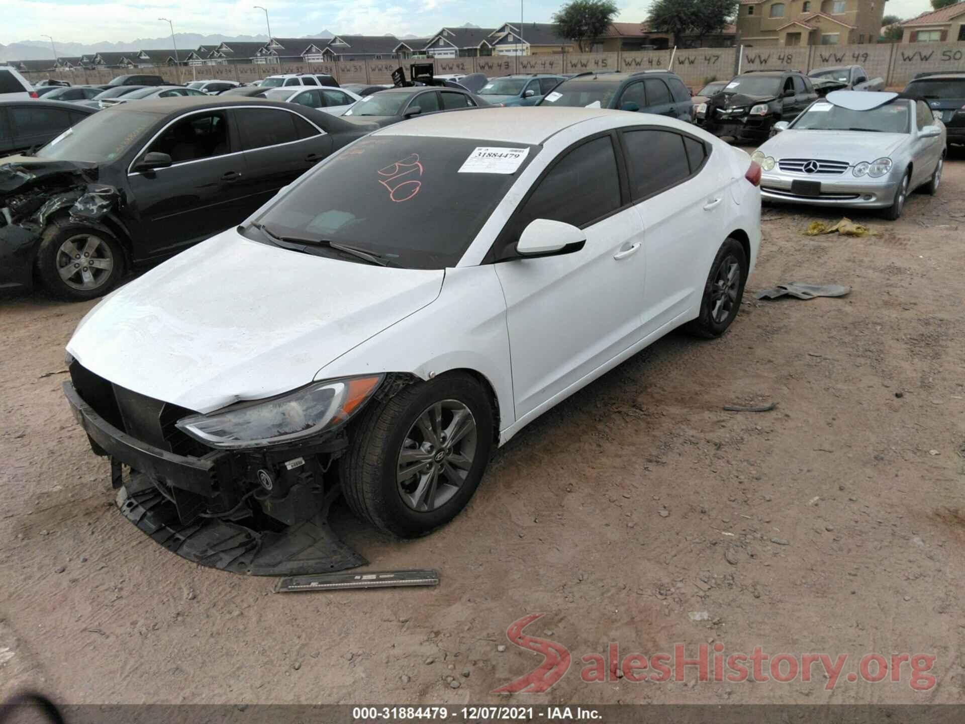 5NPD84LF1JH348329 2018 HYUNDAI ELANTRA