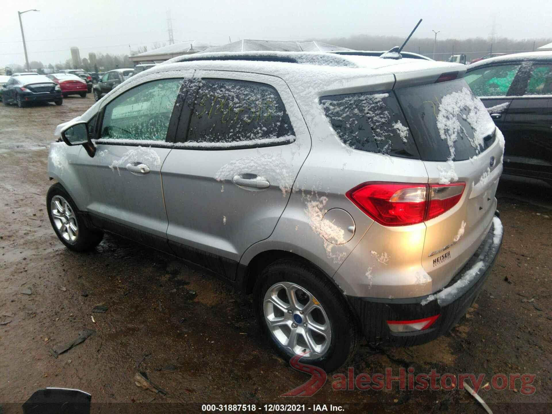 MAJ3S2GE9KC296034 2019 FORD ECOSPORT