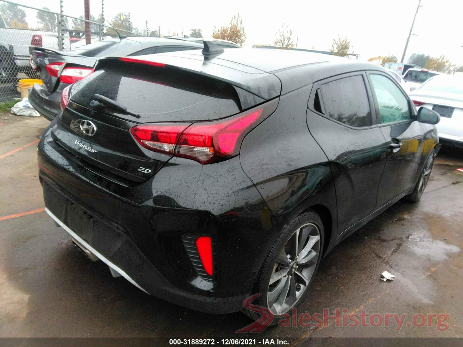 KMHTG6AF4KU015378 2019 HYUNDAI VELOSTER