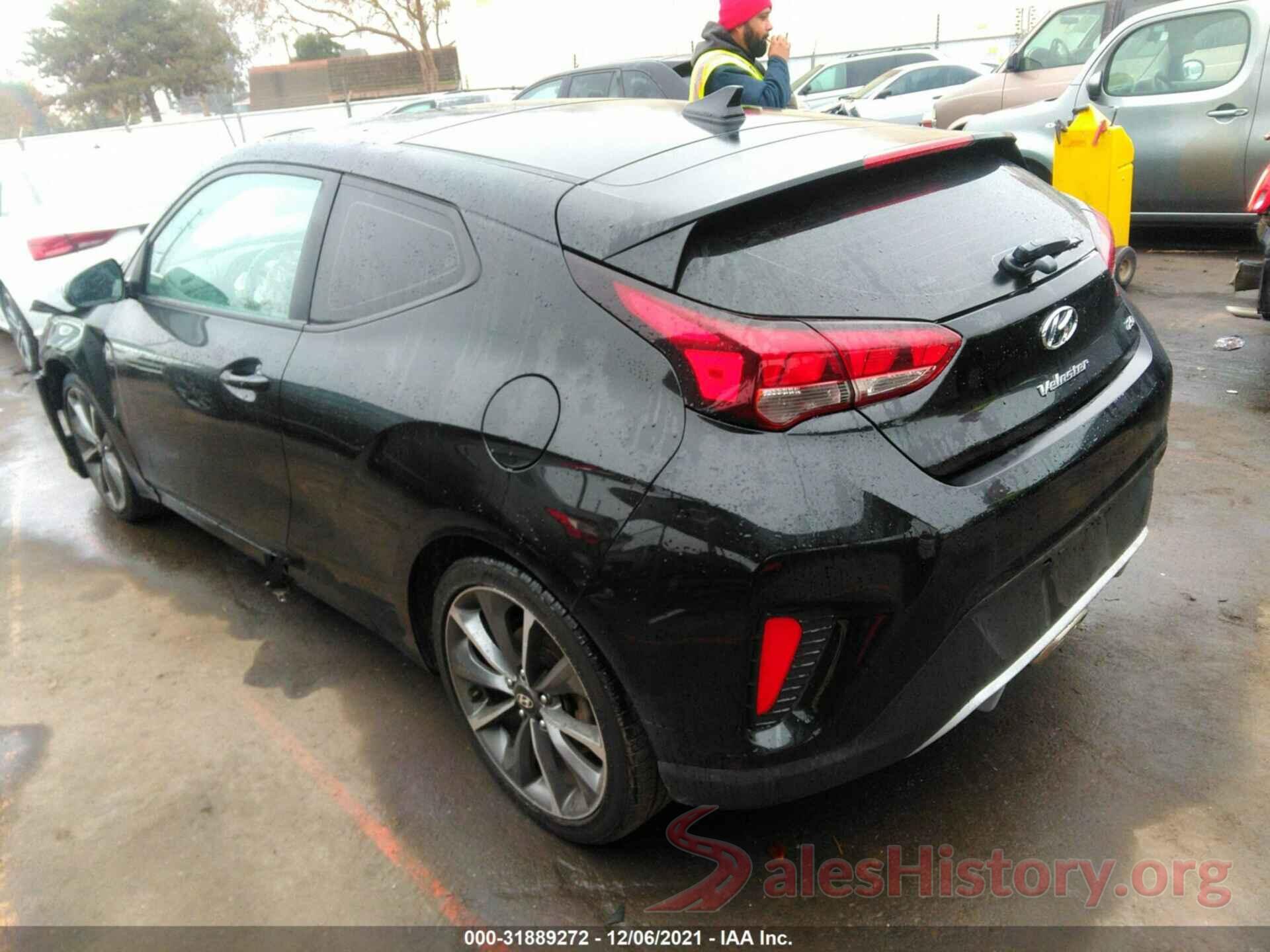 KMHTG6AF4KU015378 2019 HYUNDAI VELOSTER