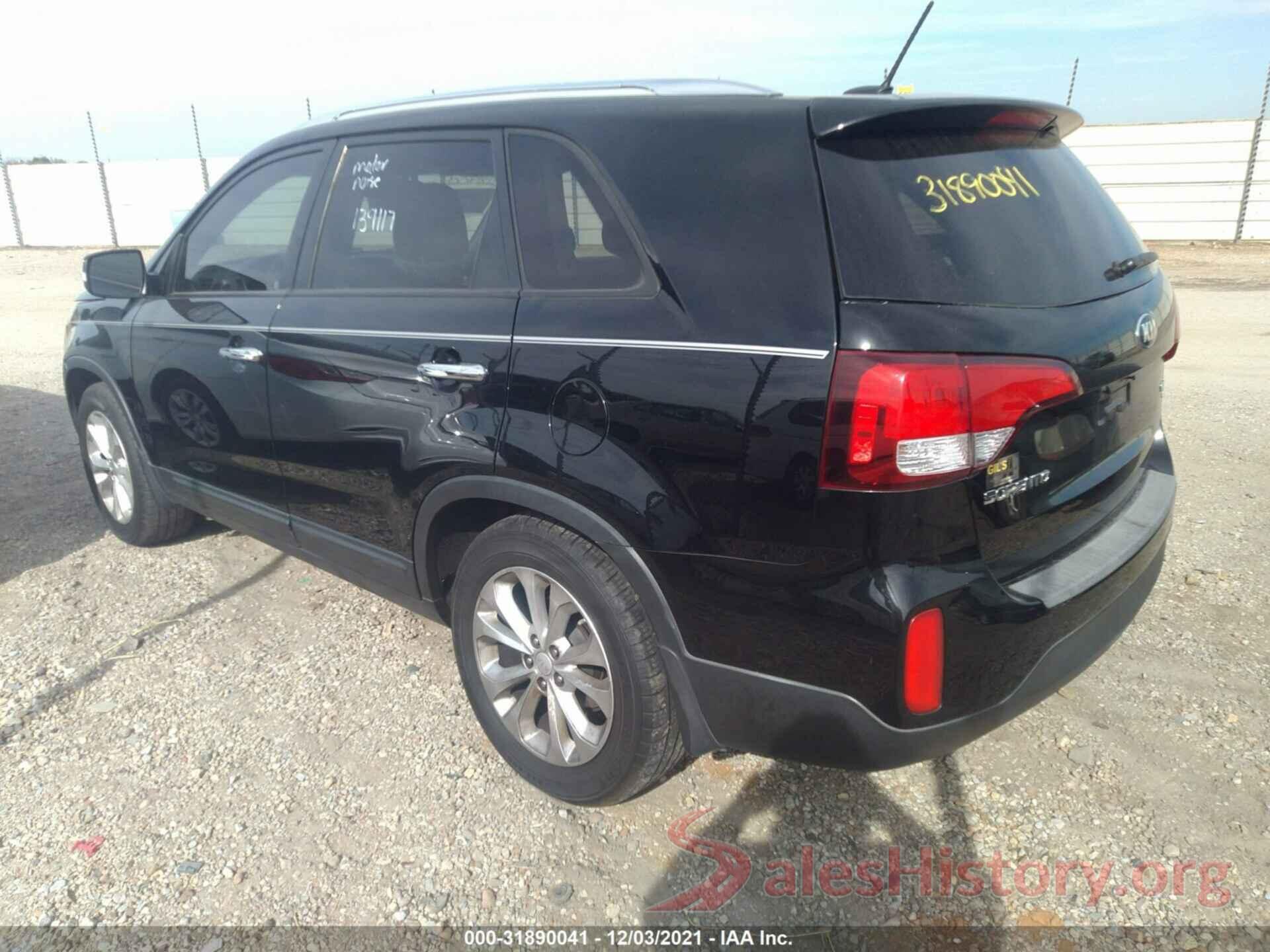 5XYKU4A77EG452514 2014 KIA SORENTO