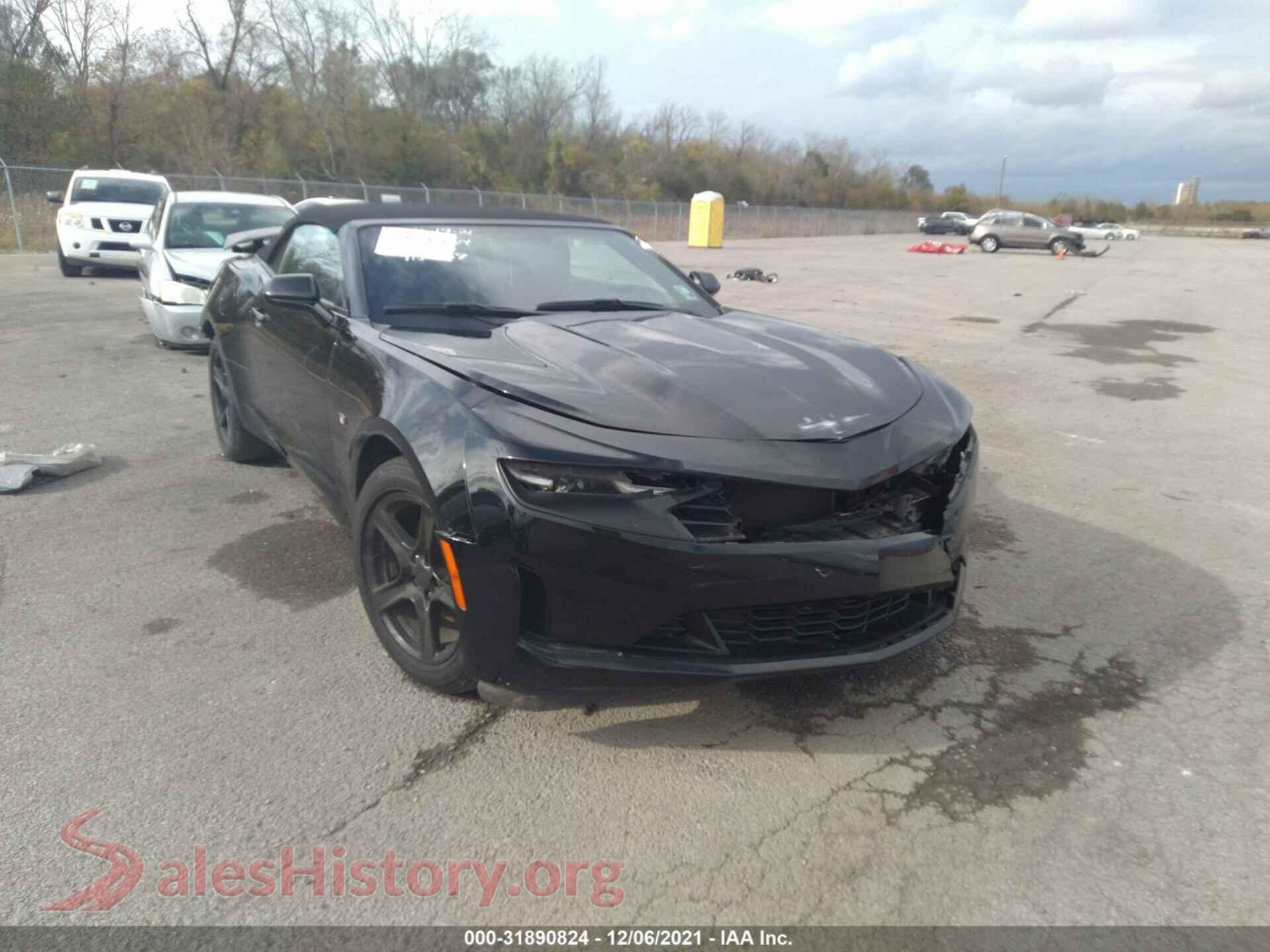 1G1FB3DS6K0118339 2019 CHEVROLET CAMARO