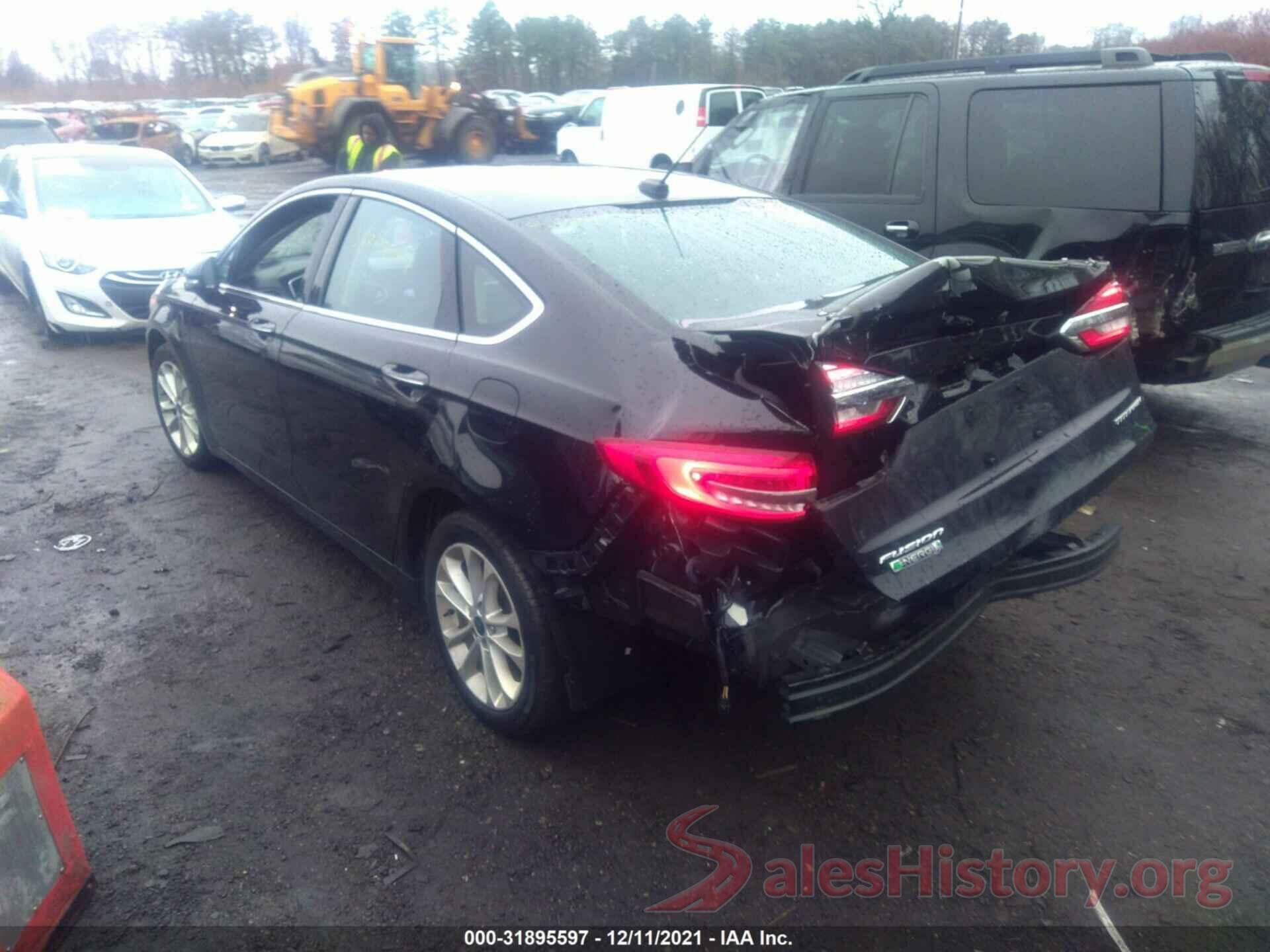 3FA6P0SU5KR192031 2019 FORD FUSION ENERGI