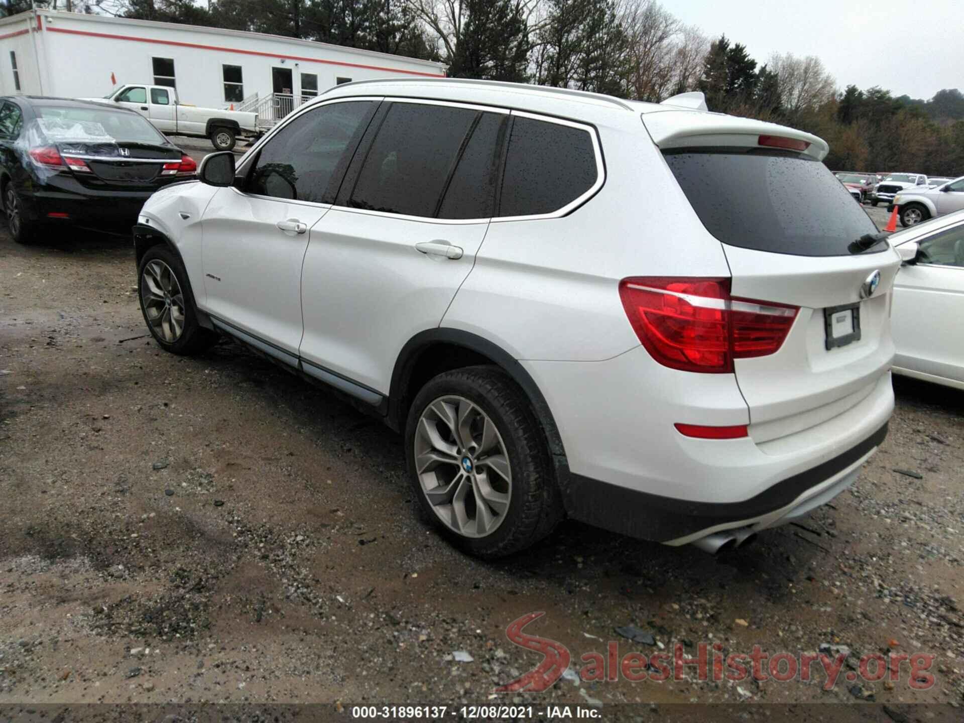 5UXWX9C58H0D98959 2017 BMW X3