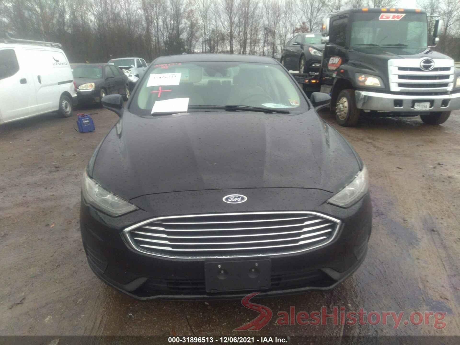 3FA6P0LU8KR188666 2019 FORD FUSION HYBRID