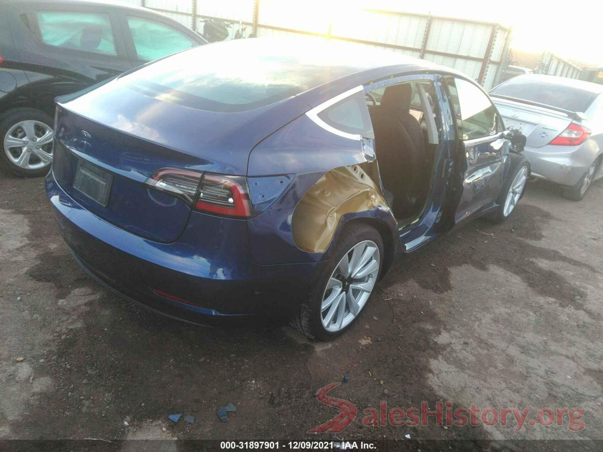 5YJ3E1EA4LF737987 2020 TESLA MODEL 3