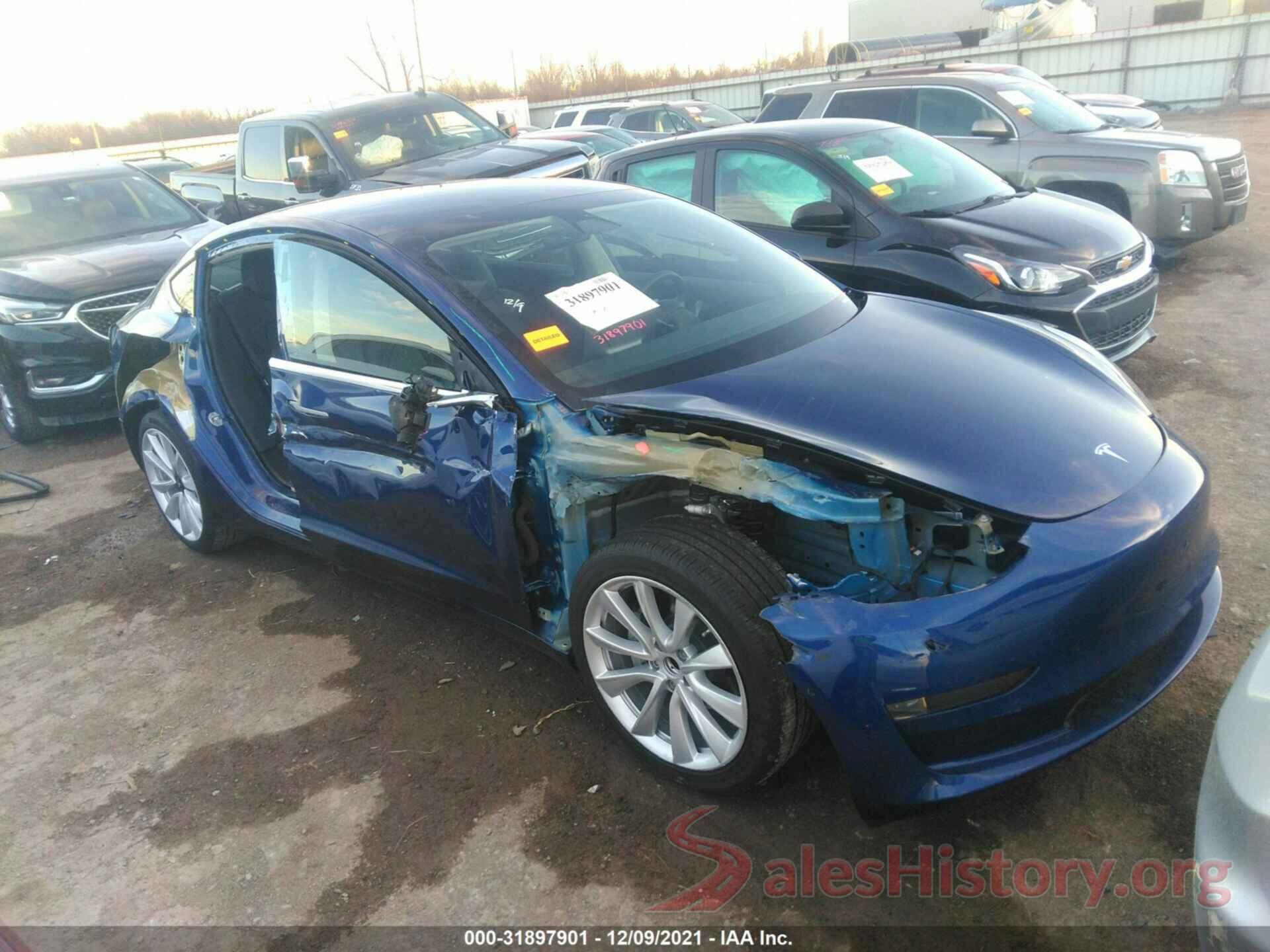 5YJ3E1EA4LF737987 2020 TESLA MODEL 3