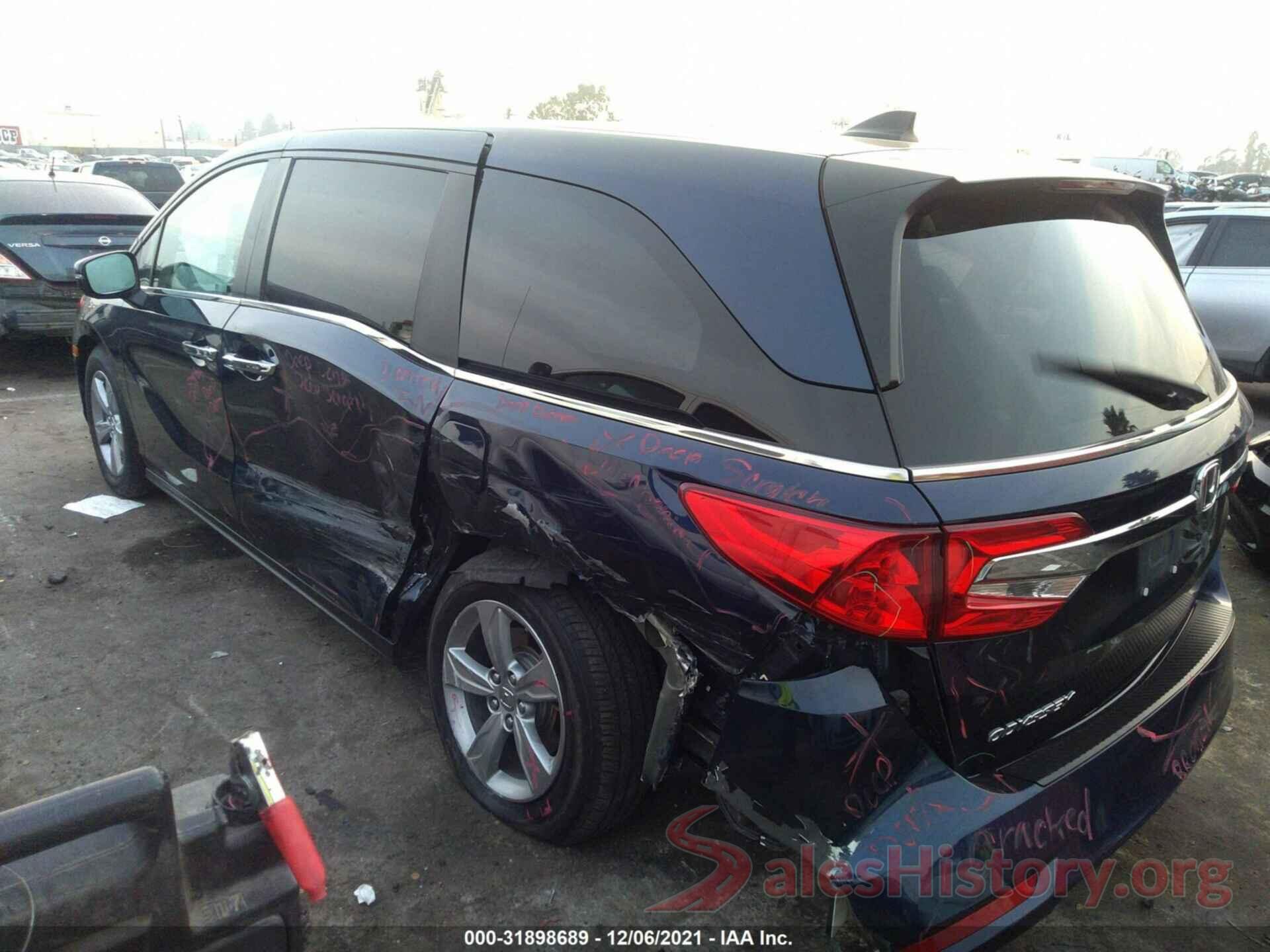 5FNRL6H75LB037814 2020 HONDA ODYSSEY