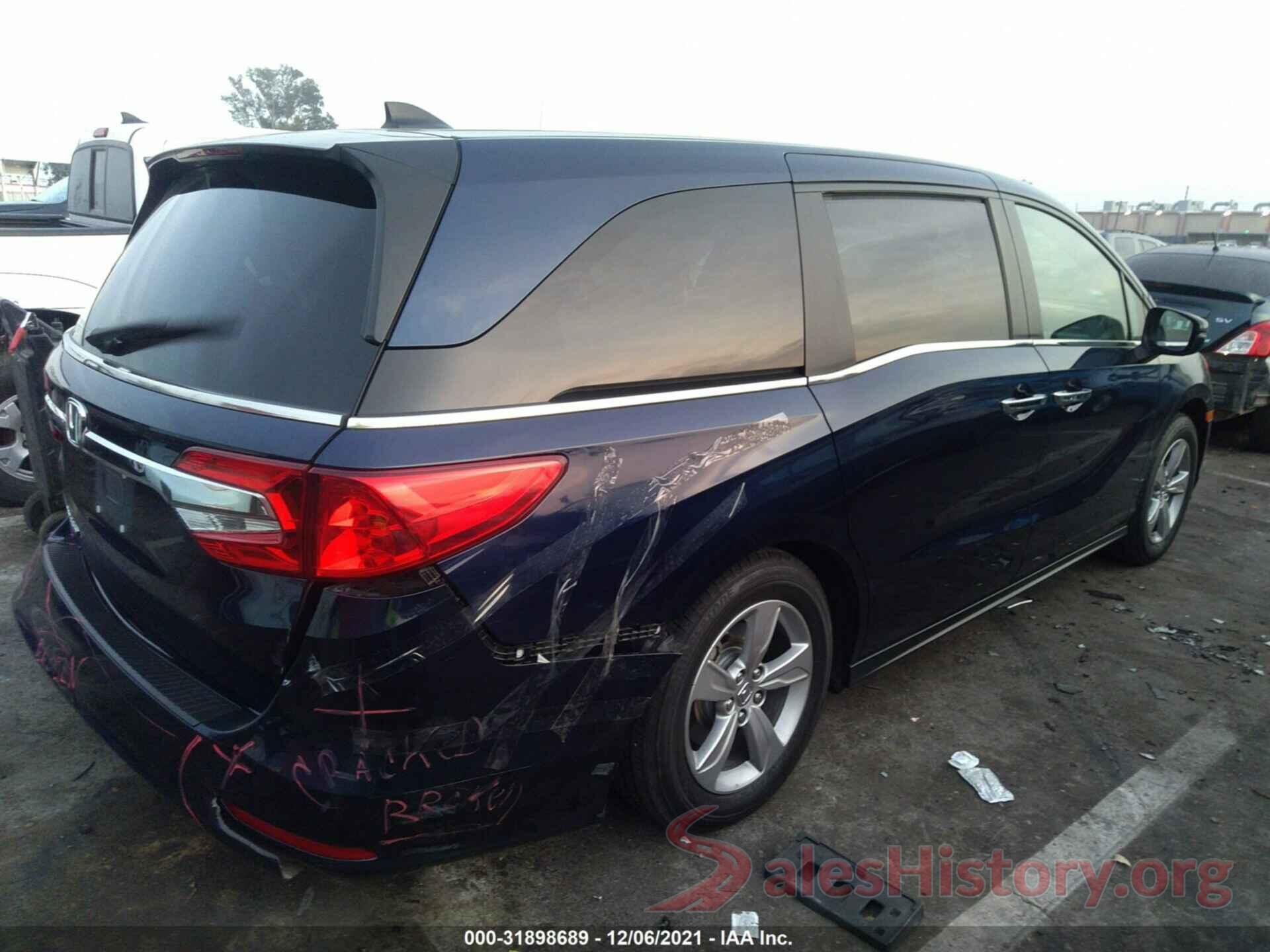 5FNRL6H75LB037814 2020 HONDA ODYSSEY