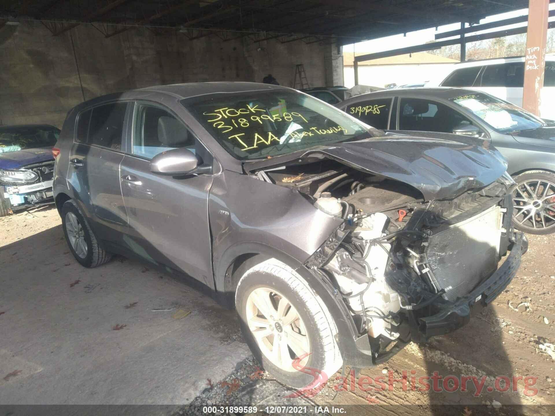 KNDPMCAC4H7064607 2017 KIA SPORTAGE